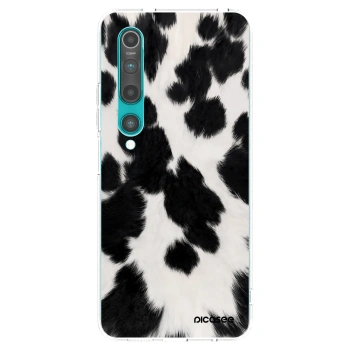 Picasee silikonski prozorni ovitek za Xiaomi Mi 10 - Black Moo