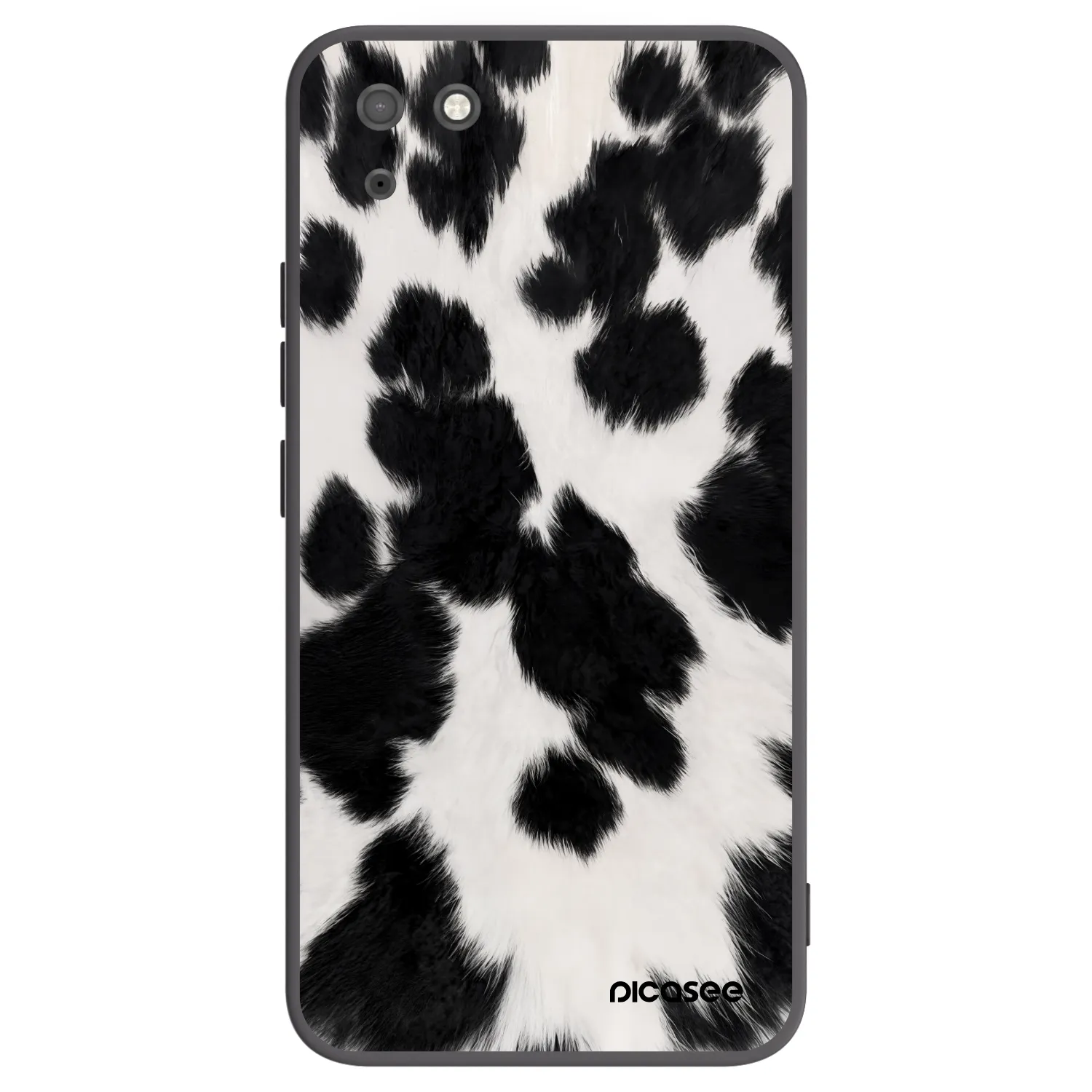 Picasee silikonski črni ovitek za Huawei Y5P - Black Moo
