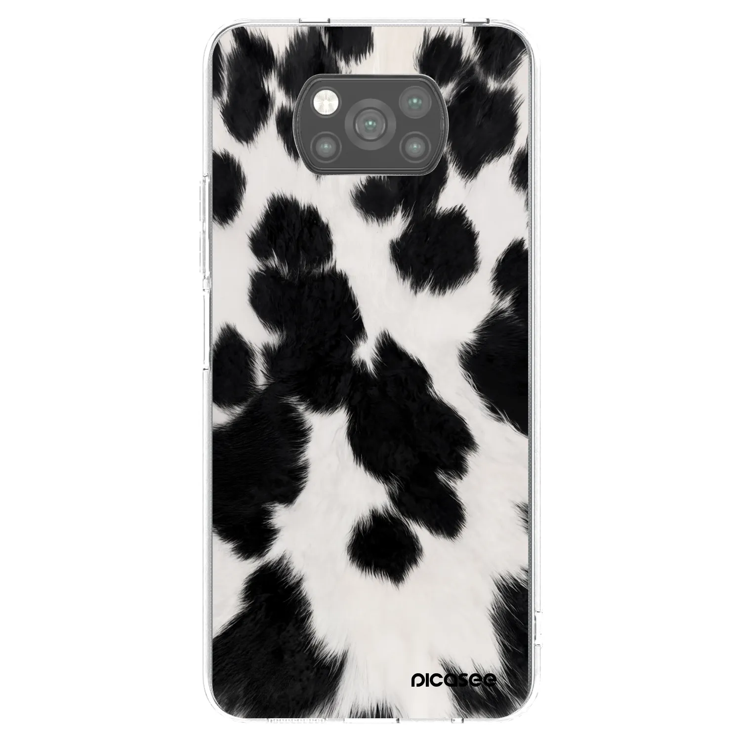 Picasee silikonski črni ovitek za Xiaomi Poco X3 Pro - Black Moo