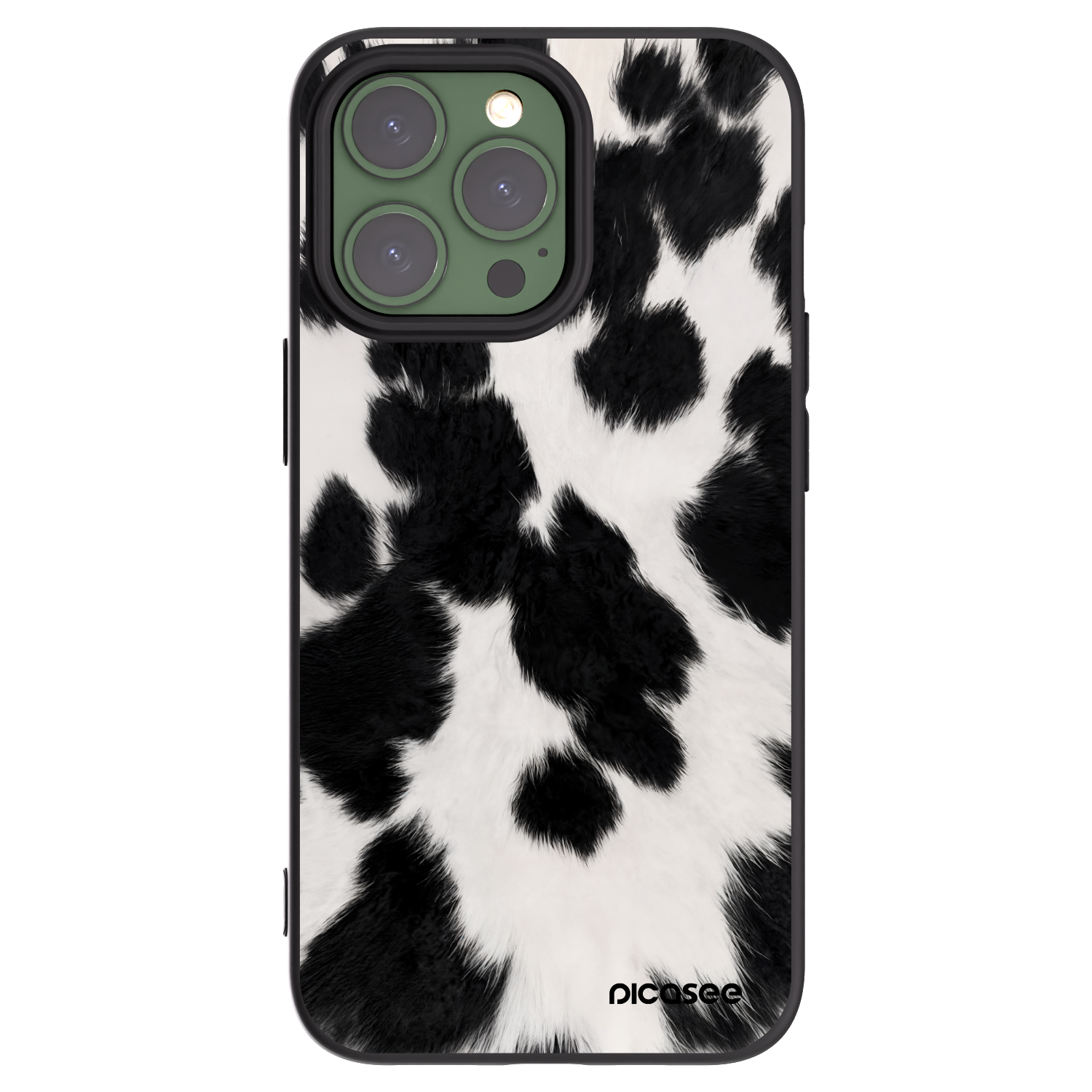 Picasee silikonski črni ovitek za Apple iPhone 13 Pro - Black Moo