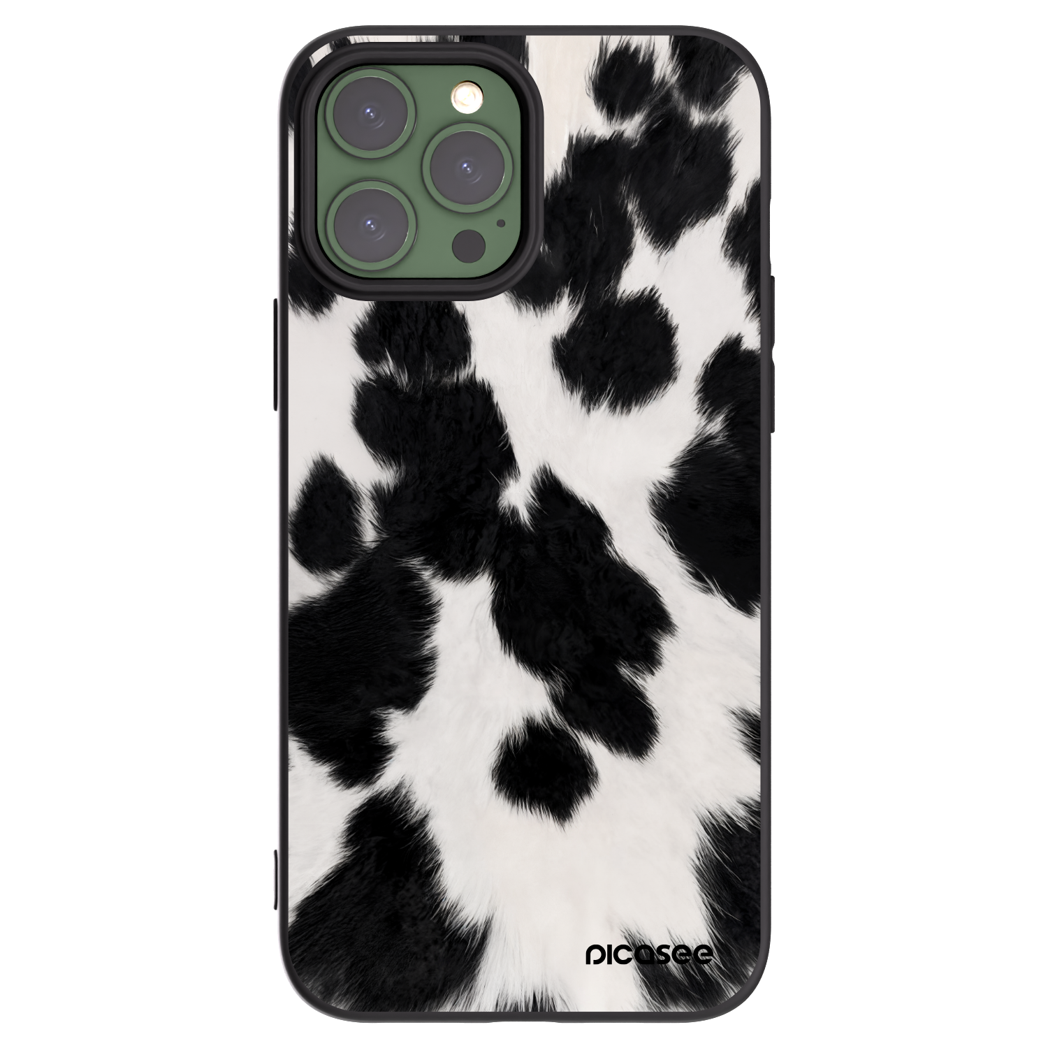 Picasee silikonski črni ovitek za Apple iPhone 13 Pro Max - Black Moo