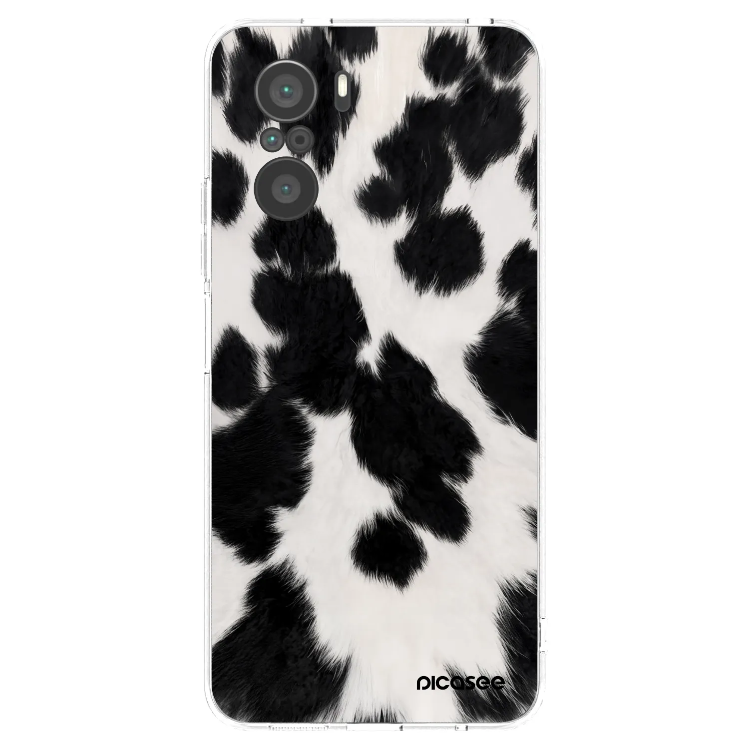 Picasee silikonski prozorni ovitek za Xiaomi Poco F3 - Black Moo