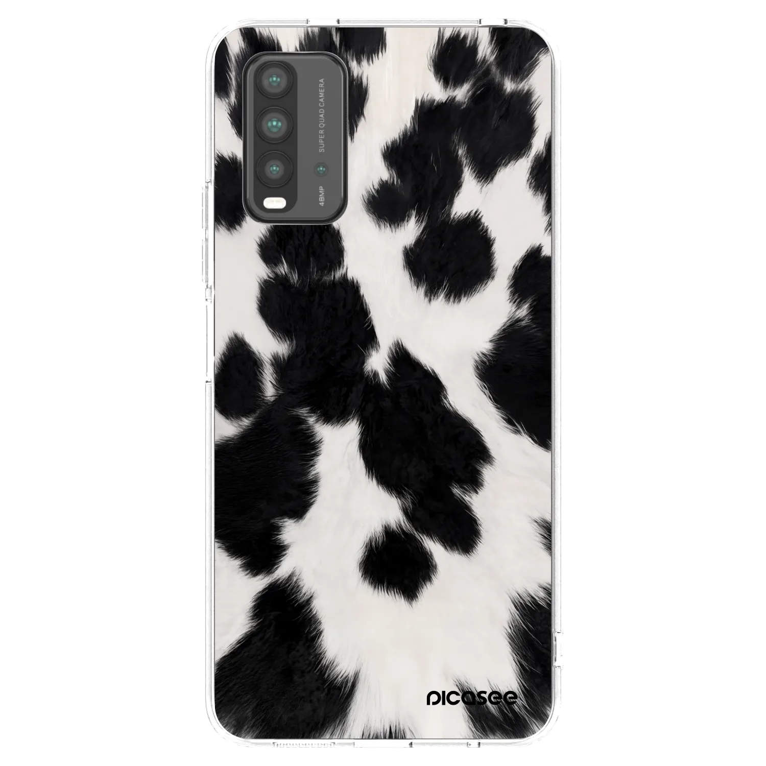 Picasee silikonski črni ovitek za Xiaomi Redmi 9T - Black Moo