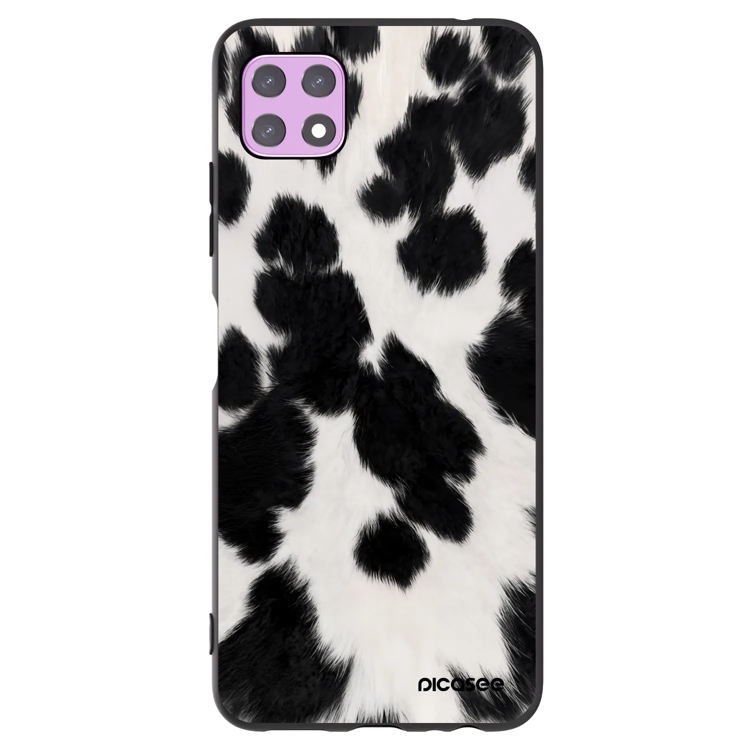 Picasee silikonski črni ovitek za Samsung Galaxy A22 A226B 5G - Black Moo