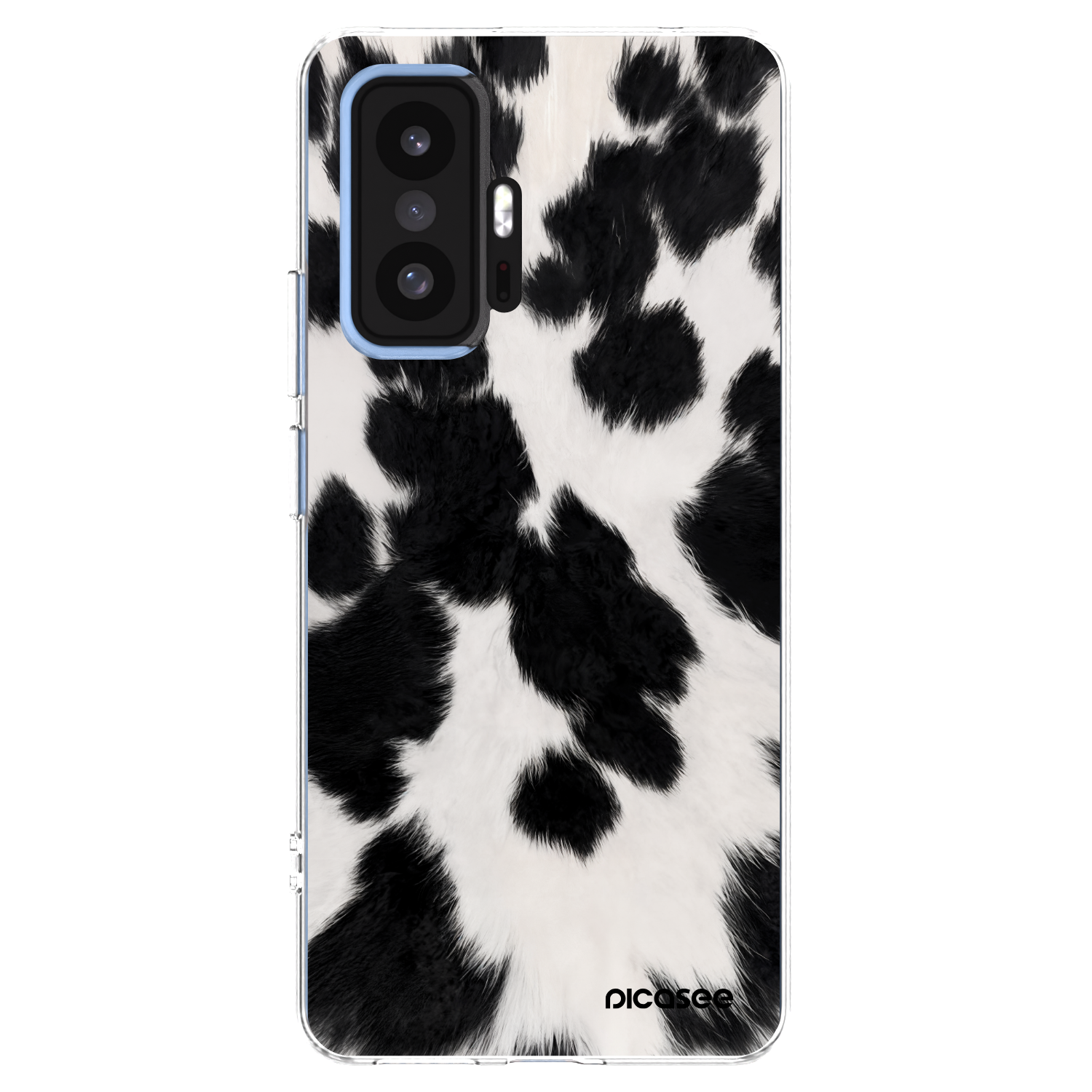 Picasee silikonski prozorni ovitek za Xiaomi 11T - Black Moo