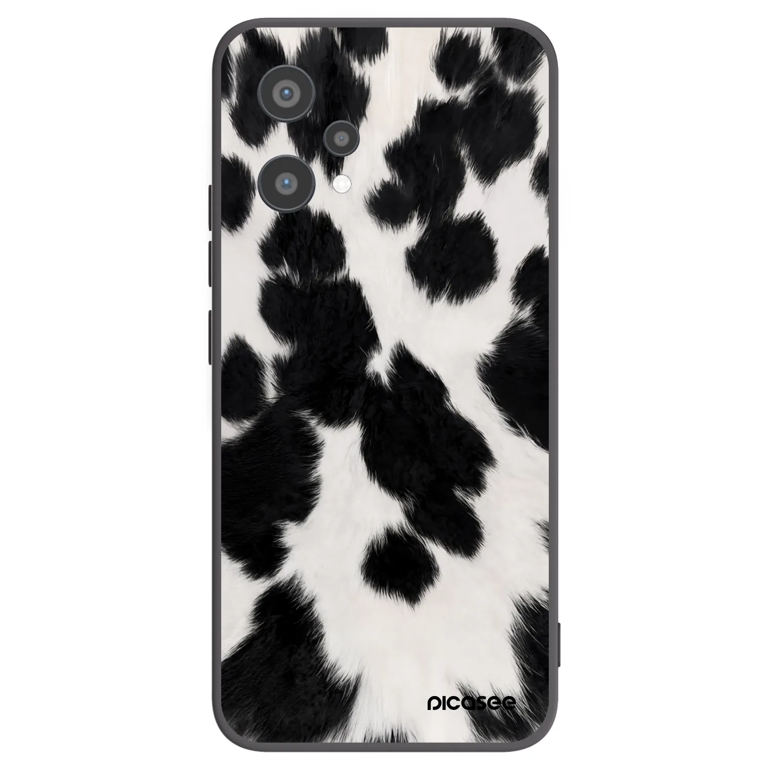 Picasee silikonski črni ovitek za Realme 9 Pro 5G - Black Moo