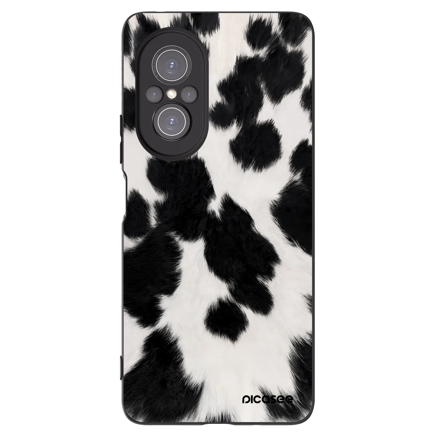 Picasee silikonski črni ovitek za Huawei Nova 9 SE - Black Moo
