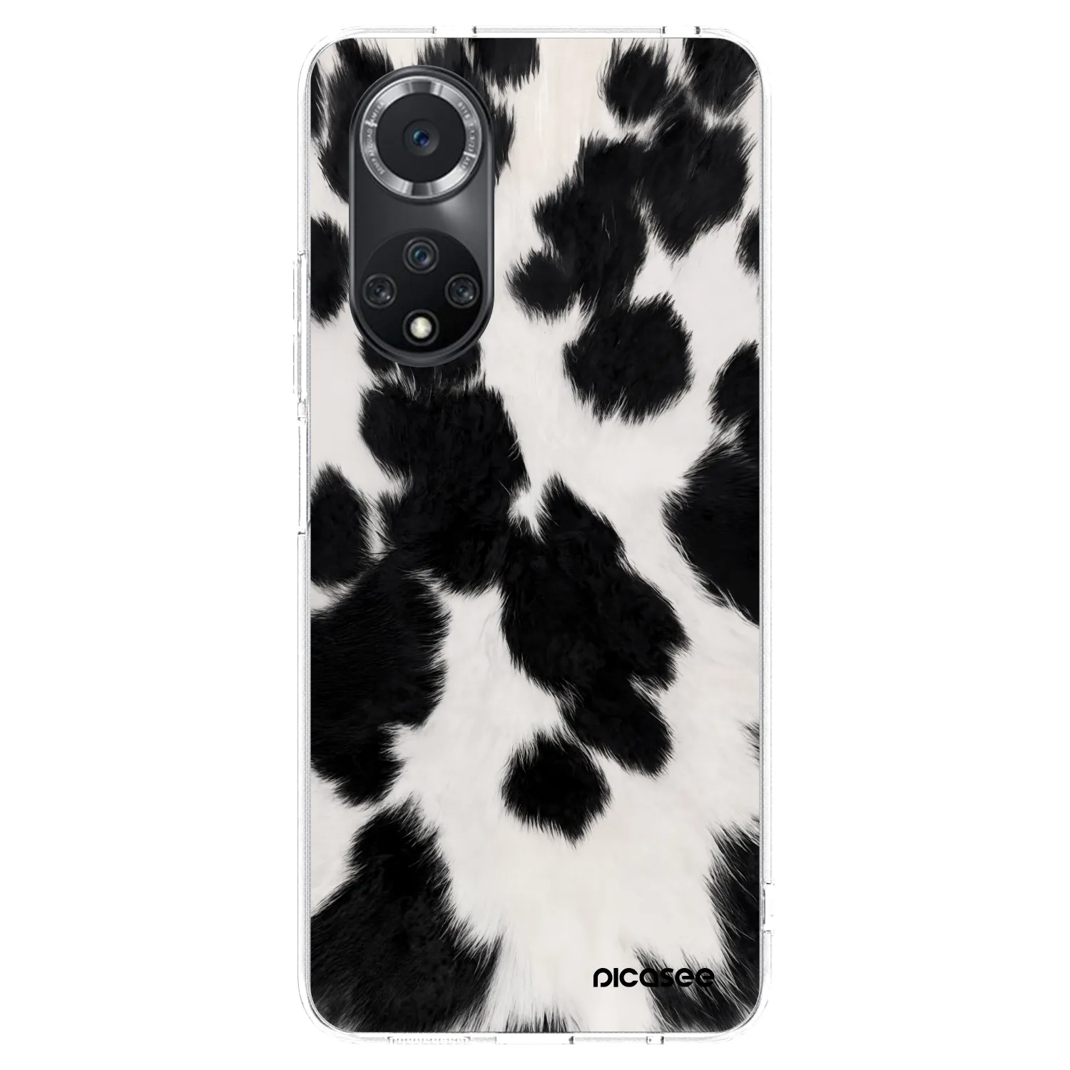 Picasee silikonski prozorni ovitek za Huawei Nova 9 SE - Black Moo