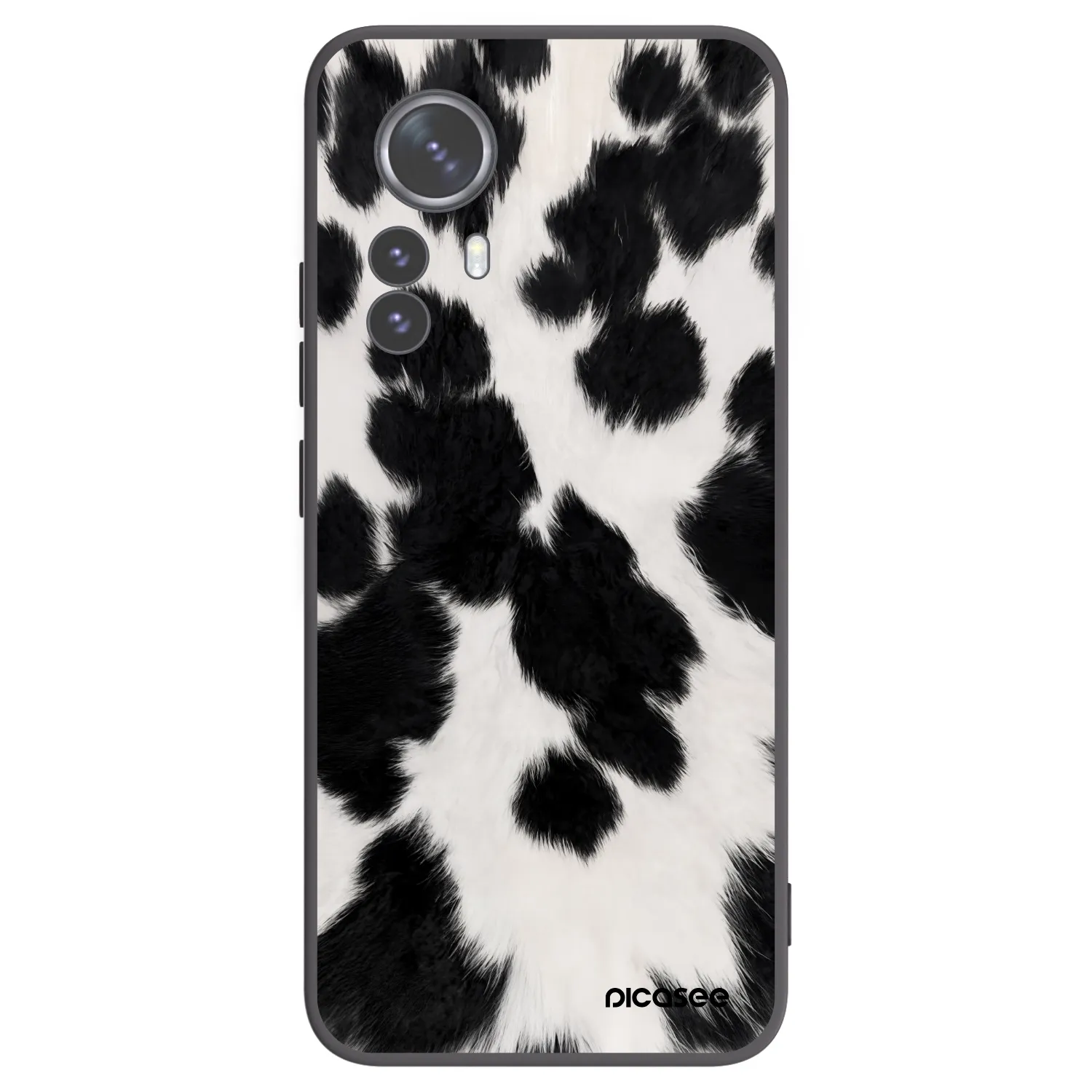 Picasee silikonski črni ovitek za Xiaomi 12 Pro - Black Moo