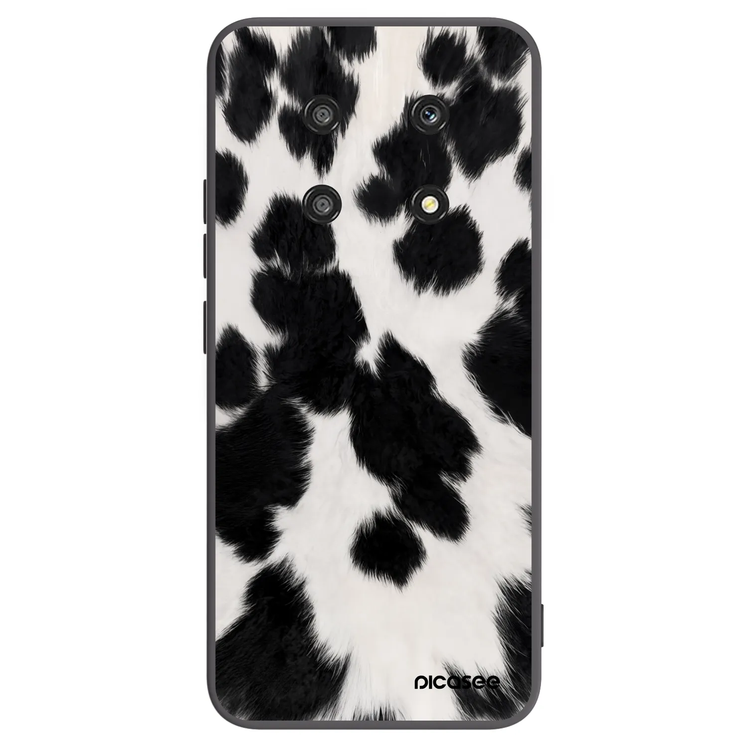 Picasee silikonski črni ovitek za Honor Magic4 Lite 5G - Black Moo