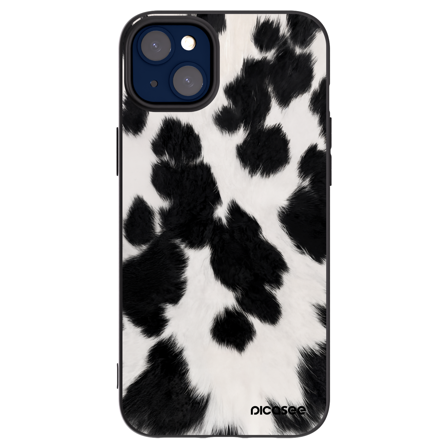 Picasee silikonski črni ovitek za Apple iPhone 14 Plus - Black Moo