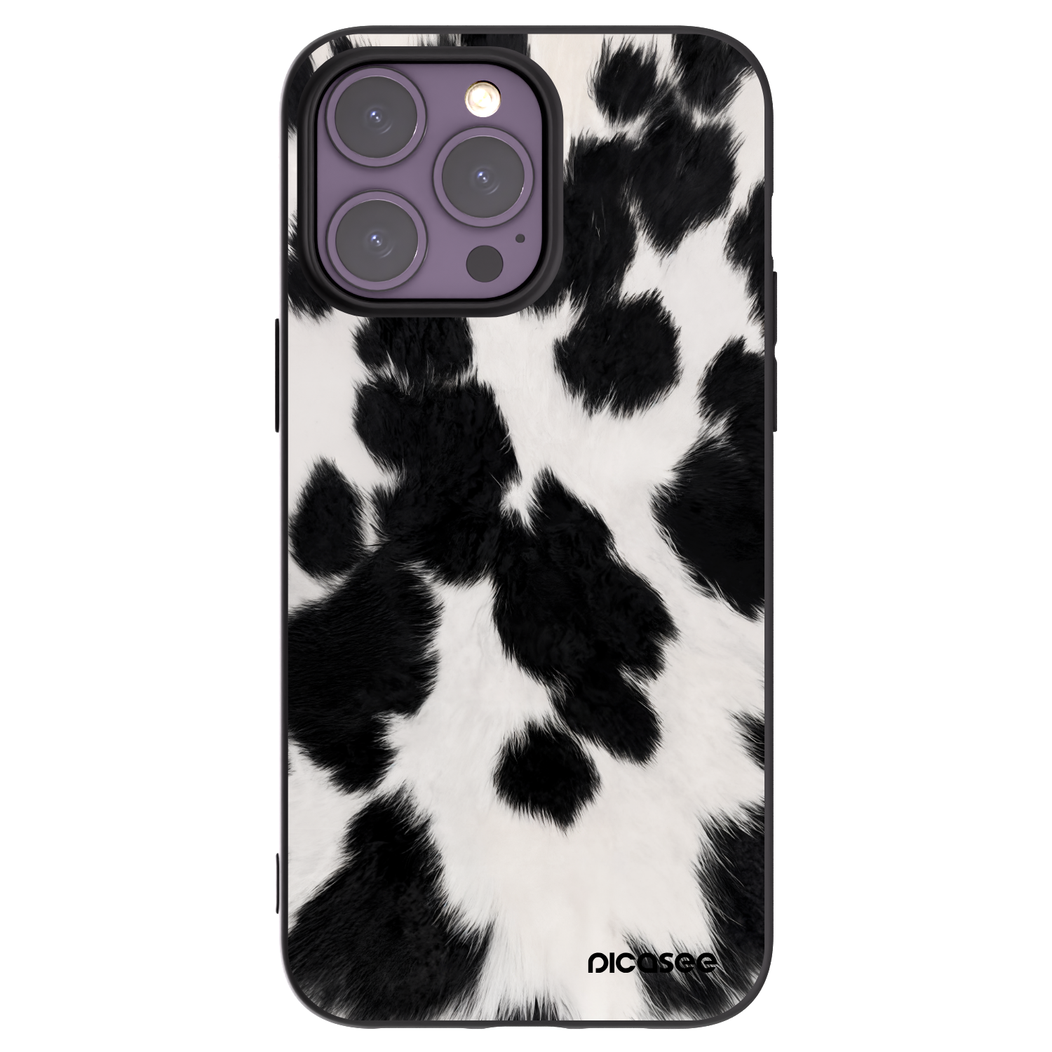 Picasee silikonski črni ovitek za Apple iPhone 14 Pro Max - Black Moo