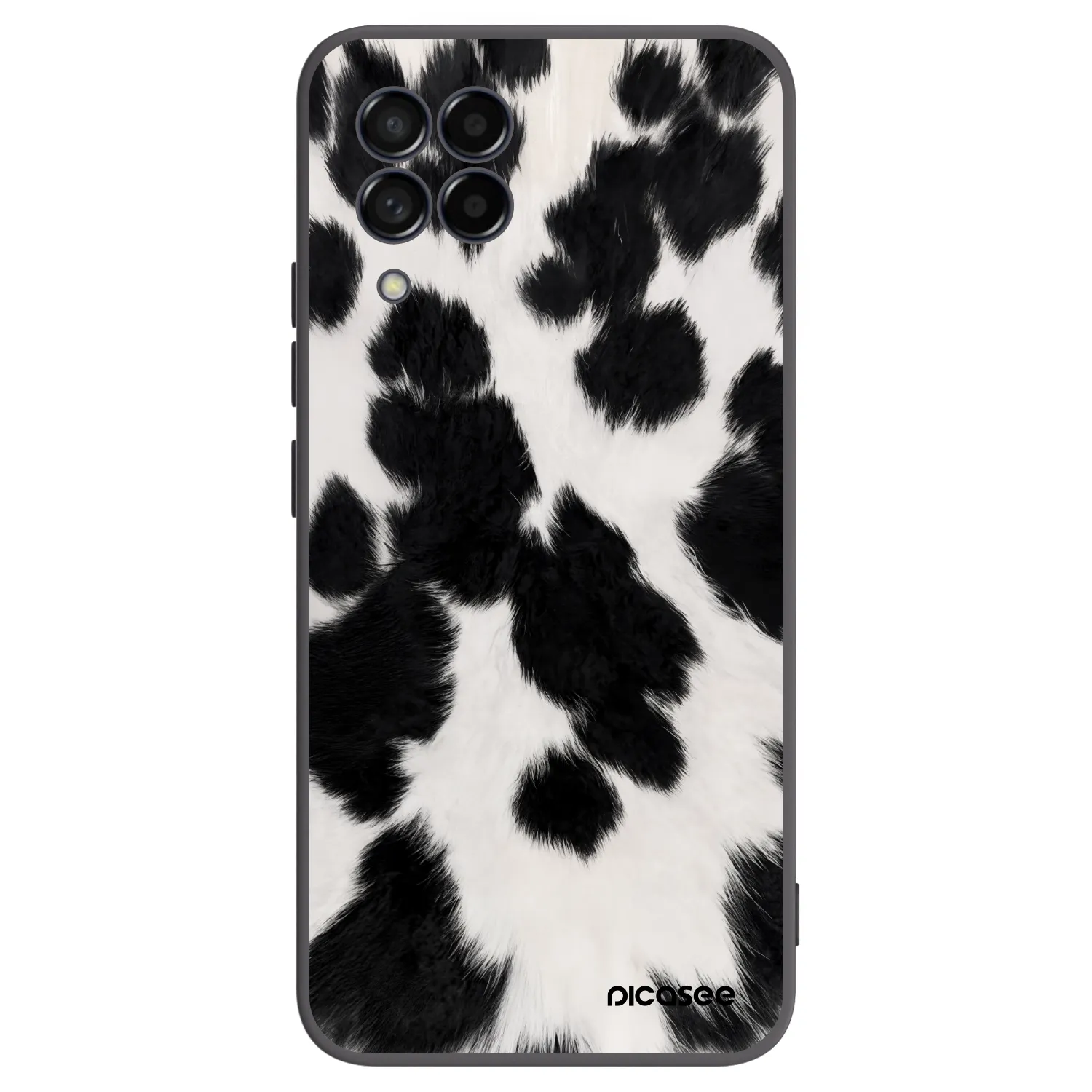 Picasee silikonski črni ovitek za Samsung Galaxy M53 5G - Black Moo
