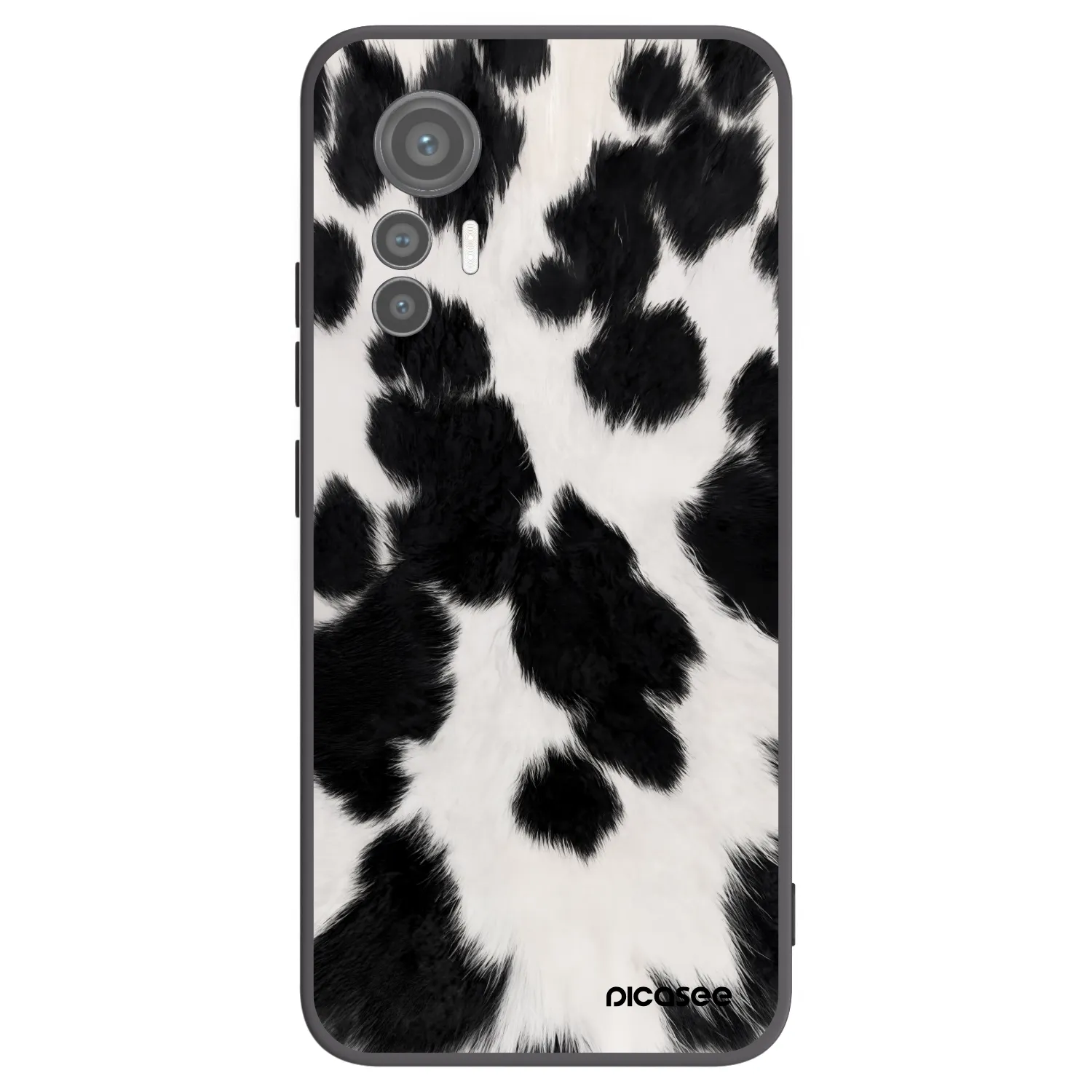 Picasee silikonski črni ovitek za Xiaomi 12 Lite - Black Moo