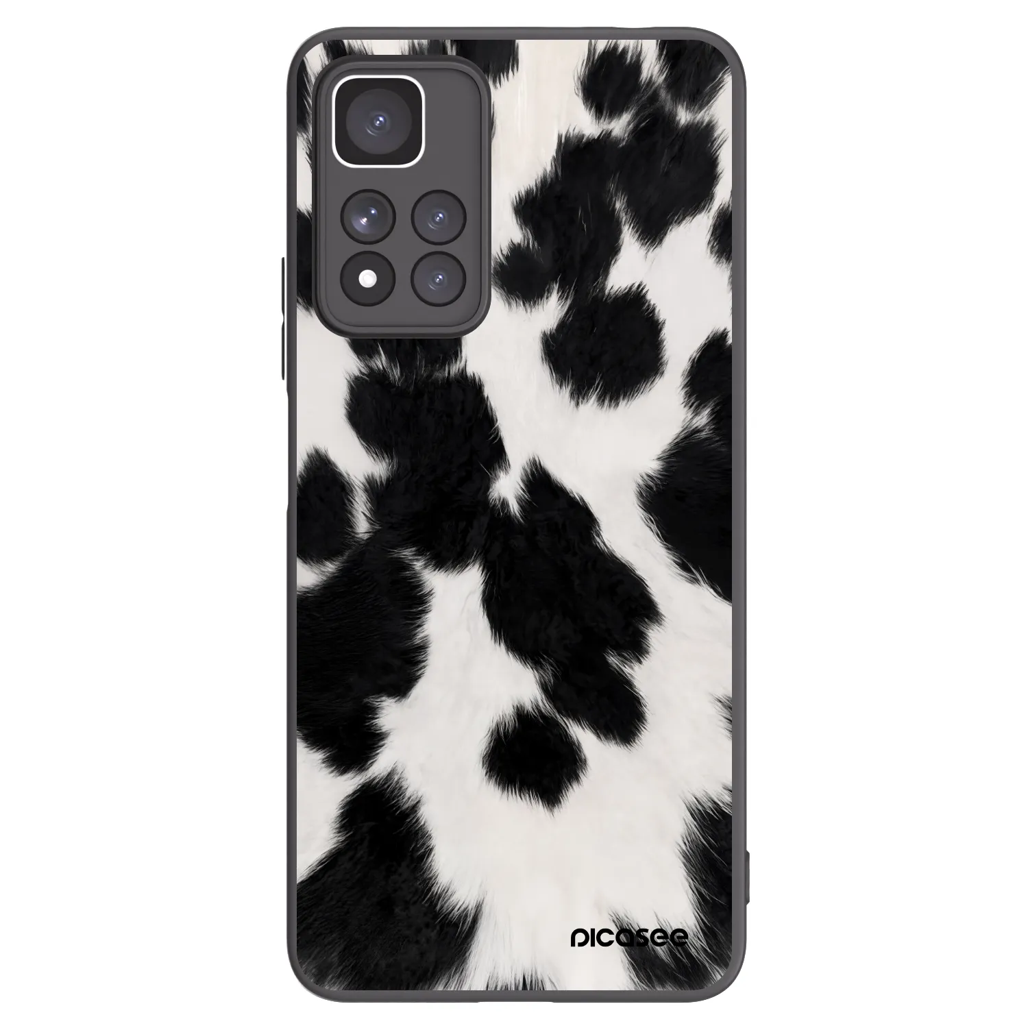 Picasee silikonski črni ovitek za Xiaomi Redmi Note 11 Pro+ 5G - Black Moo