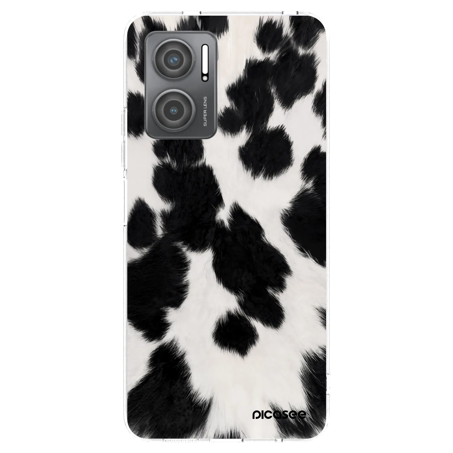 Picasee silikonski prozorni ovitek za Xiaomi Redmi 10 5G - Black Moo