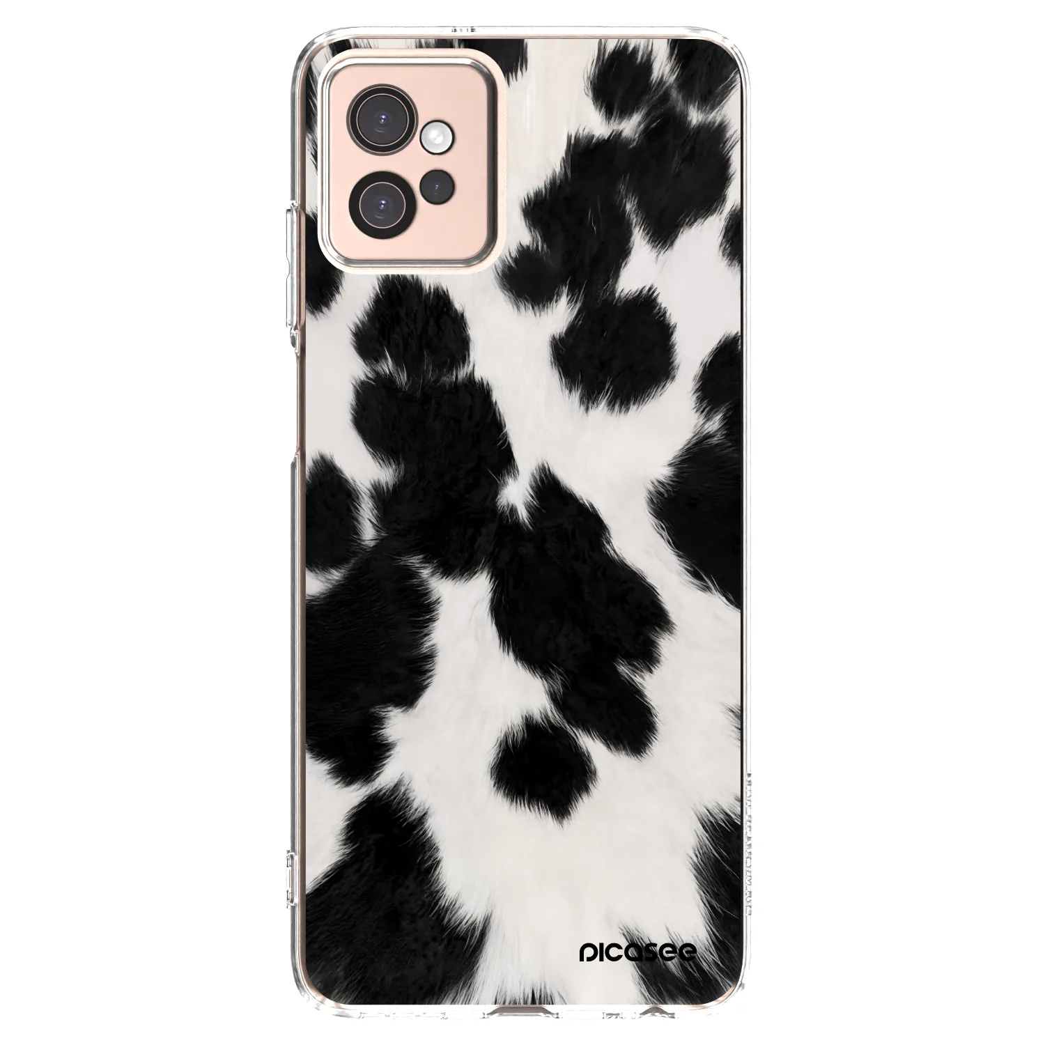Picasee silikonski prozorni ovitek za Motorola Moto G32 - Black Moo