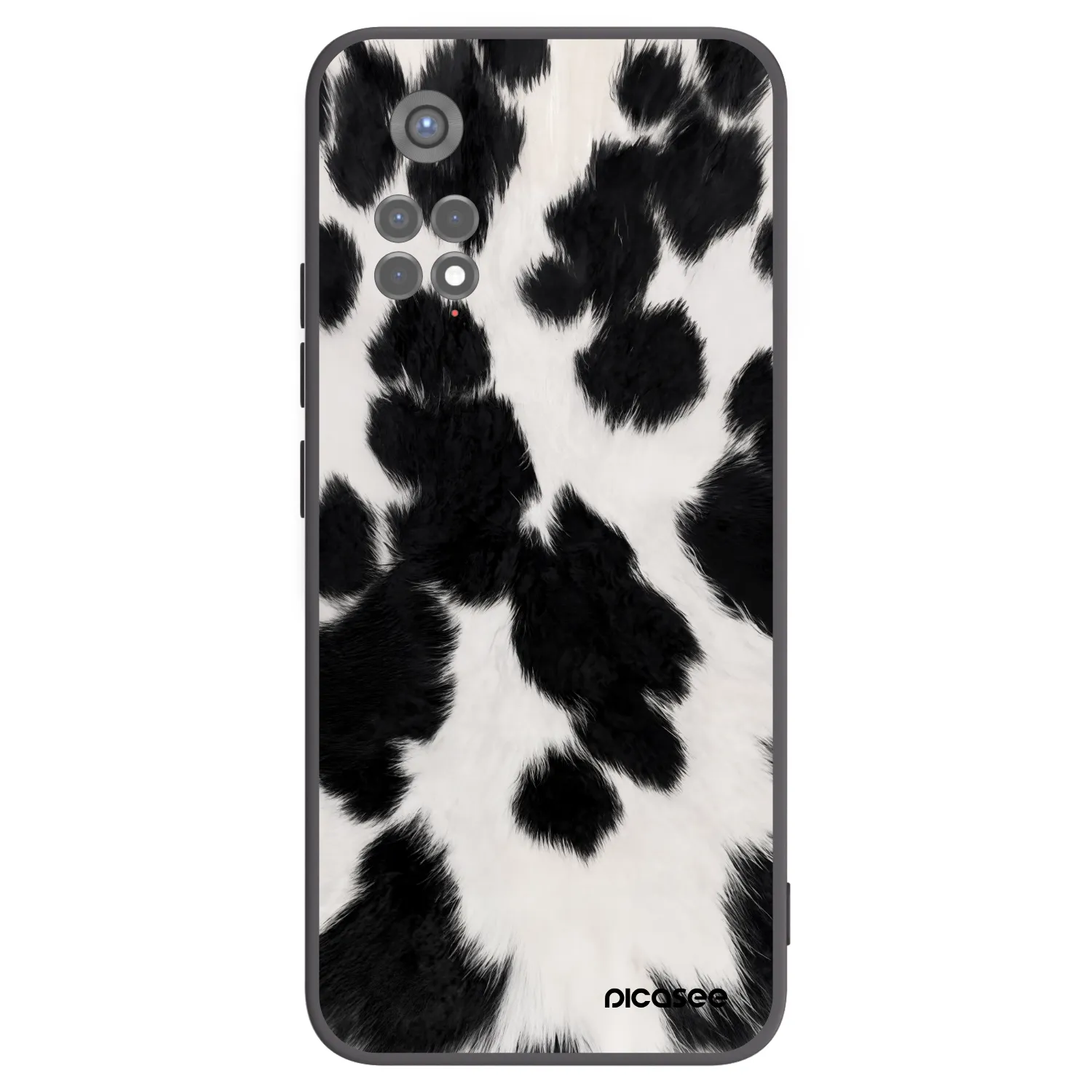 Picasee silikonski črni ovitek za Xiaomi Redmi Note 11S 5G - Black Moo