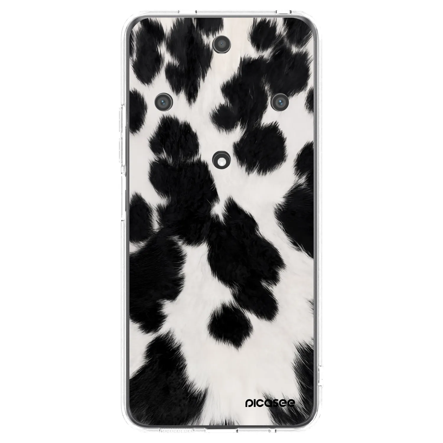 Picasee silikonski prozorni ovitek za Honor Magic5 Lite 5G - Black Moo