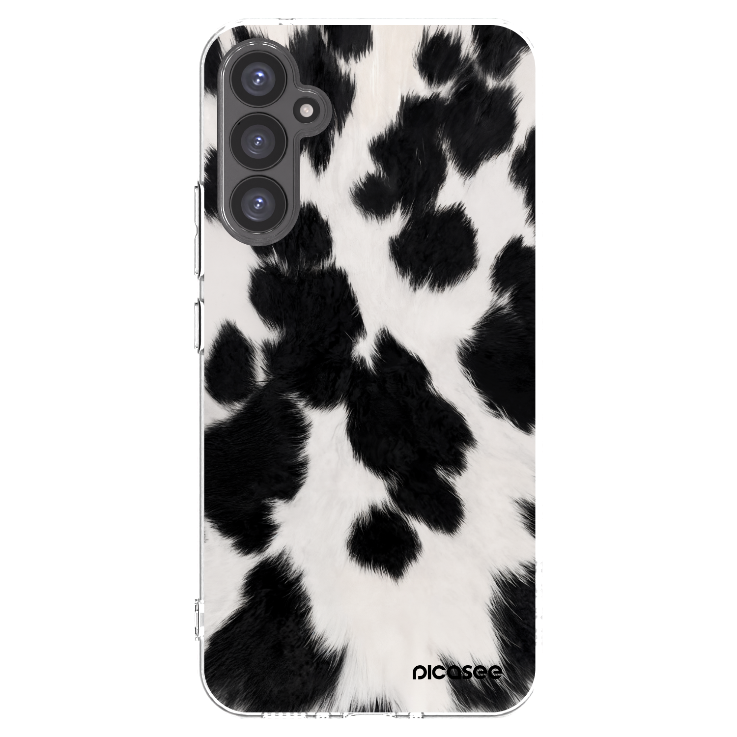 Picasee silikonski prozorni ovitek za Samsung Galaxy A34 5G A346B - Black Moo