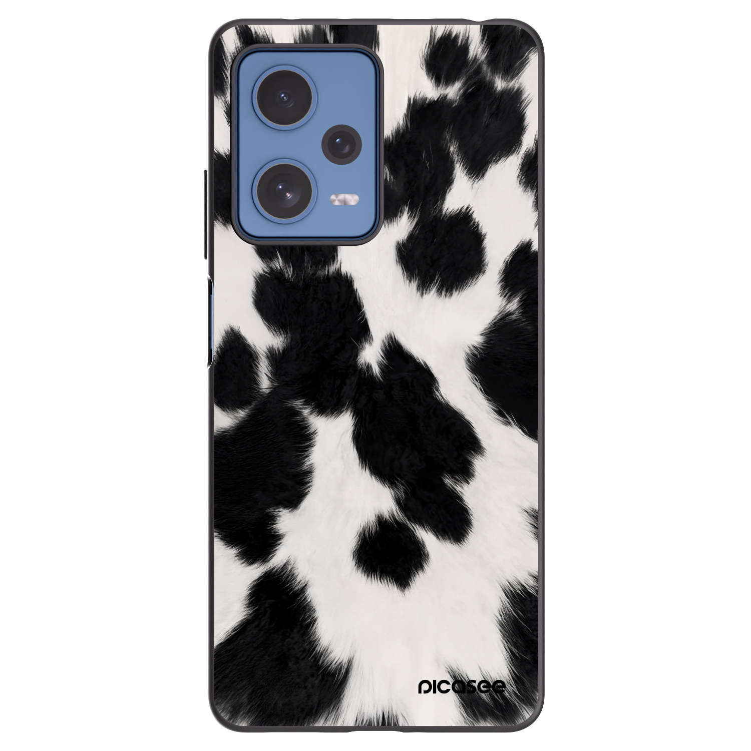 Picasee silikonski črni ovitek za Xiaomi Redmi Note 12 Pro 5G - Black Moo