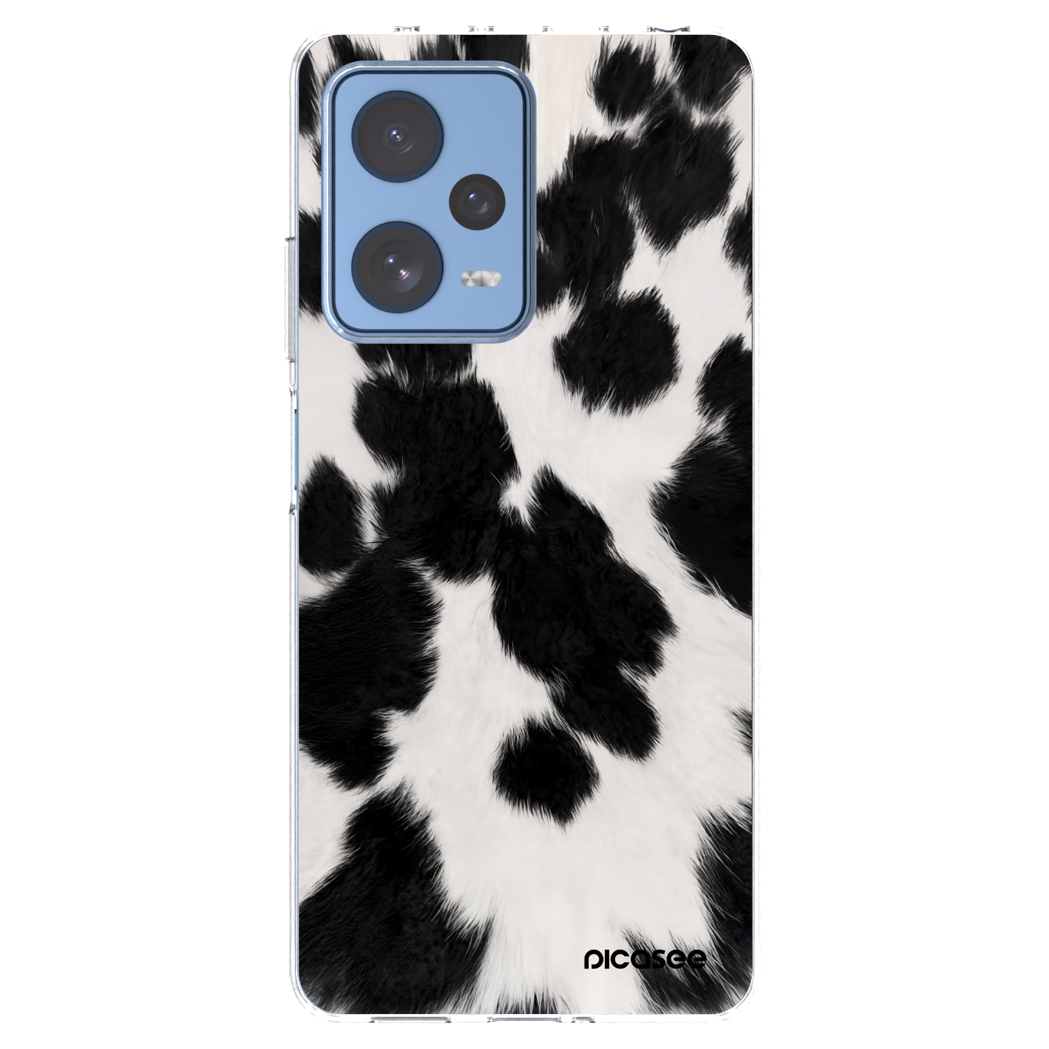 Picasee silikonski prozorni ovitek za Xiaomi Redmi Note 12 Pro 5G - Black Moo