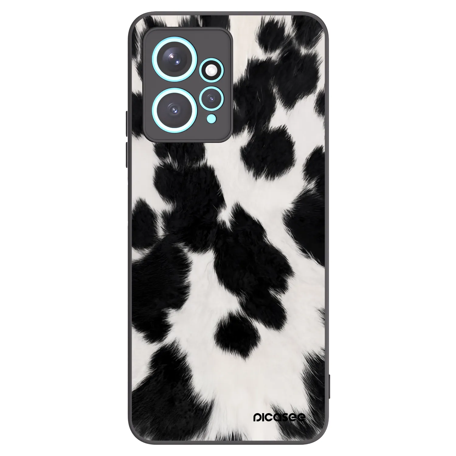 Picasee silikonski črni ovitek za Xiaomi Redmi Note 12 4G - Black Moo