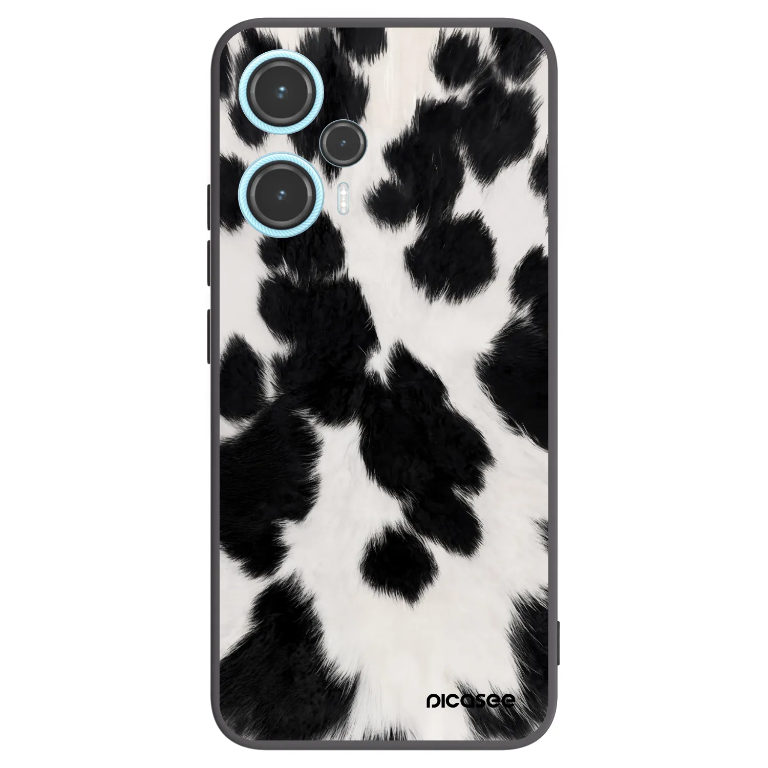 Picasee silikonski črni ovitek za Xiaomi Poco F5 - Black Moo