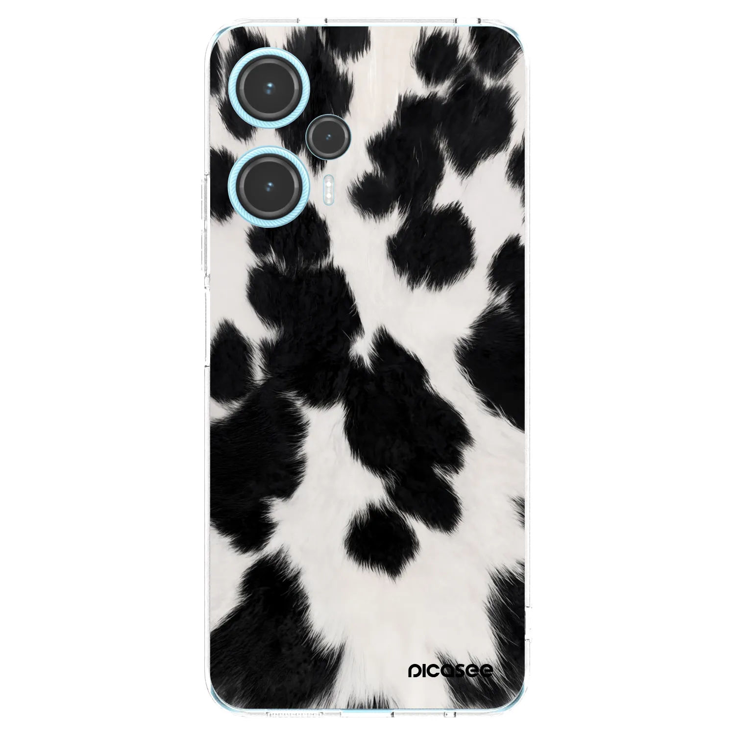 Picasee silikonski prozorni ovitek za Xiaomi Poco F5 - Black Moo