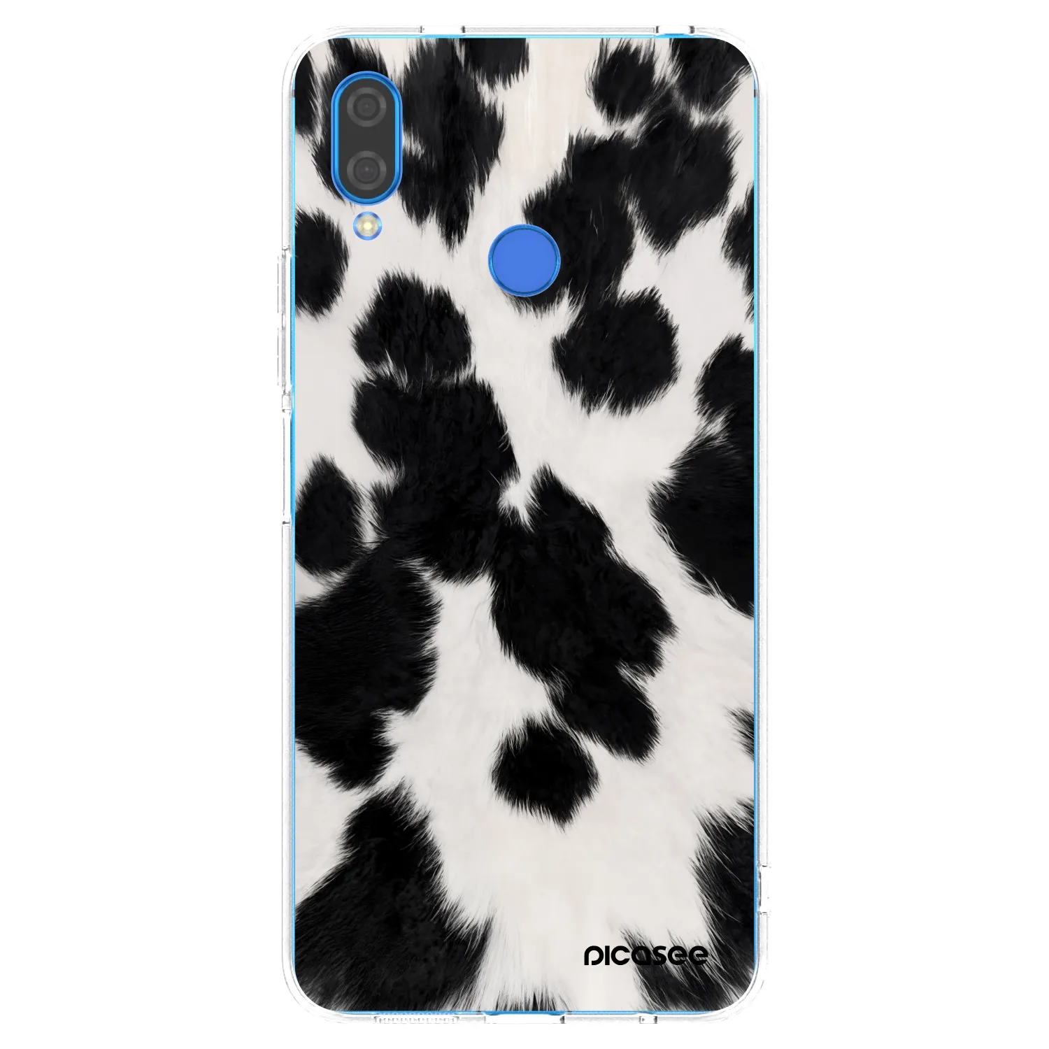 Picasee silikonski prozorni ovitek za Huawei Nova 3 - Black Moo
