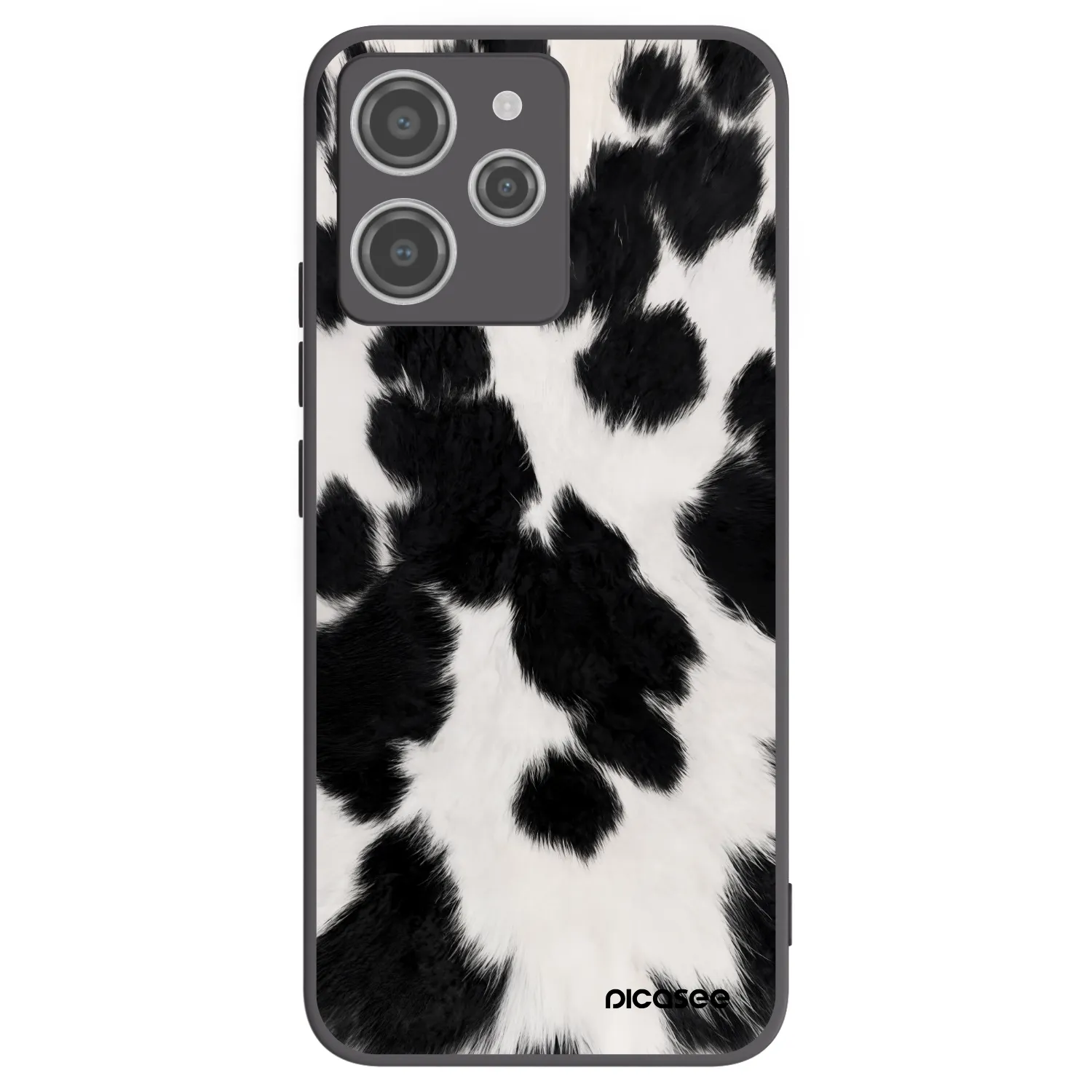 Picasee silikonski črni ovitek za Xiaomi Redmi 12 4G - Black Moo