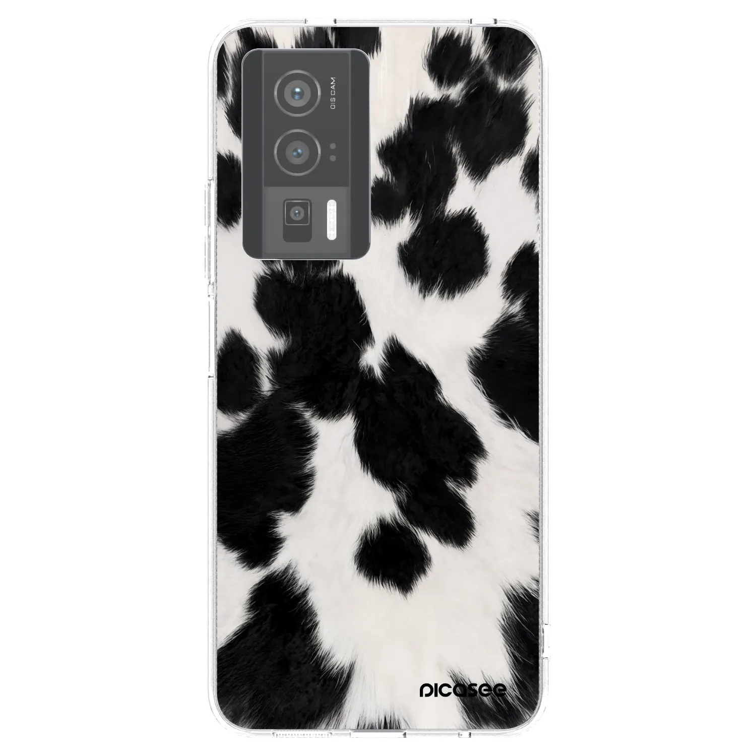 Picasee silikonski prozorni ovitek za Xiaomi Poco F5 Pro 5G - Black Moo