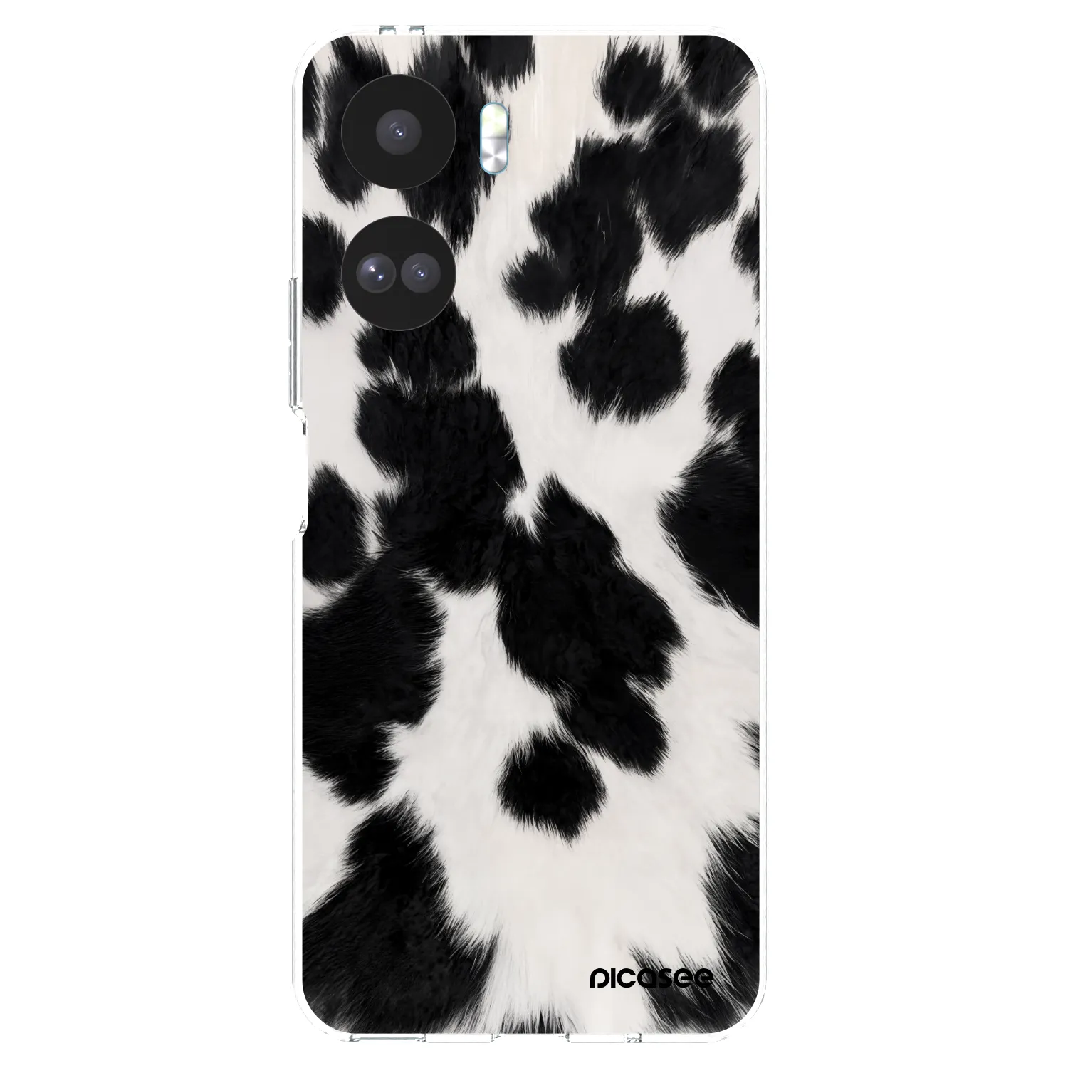Picasee silikonski prozorni ovitek za Honor 90 Lite 5G - Black Moo