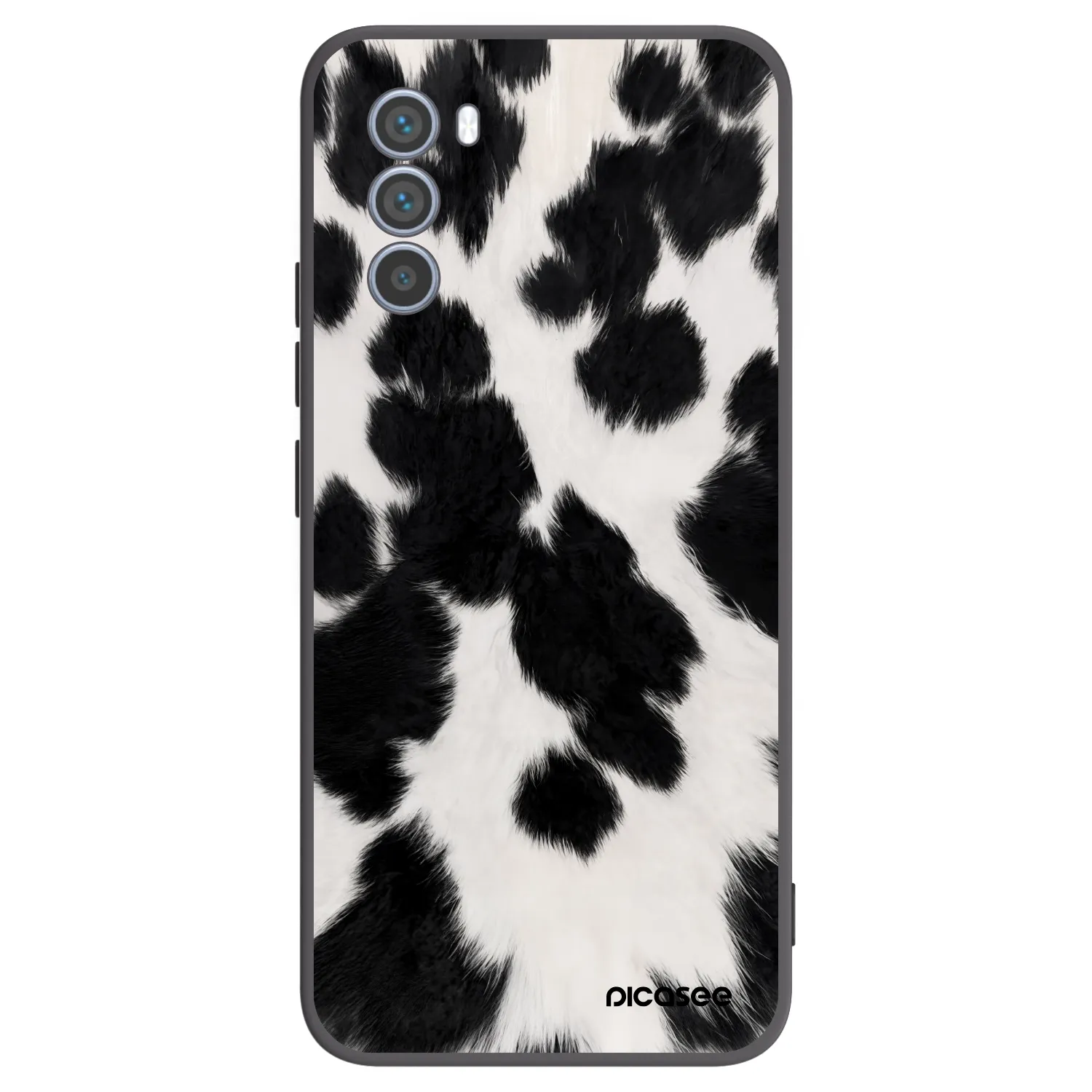 Picasee silikonski črni ovitek za Motorola Moto G62 - Black Moo