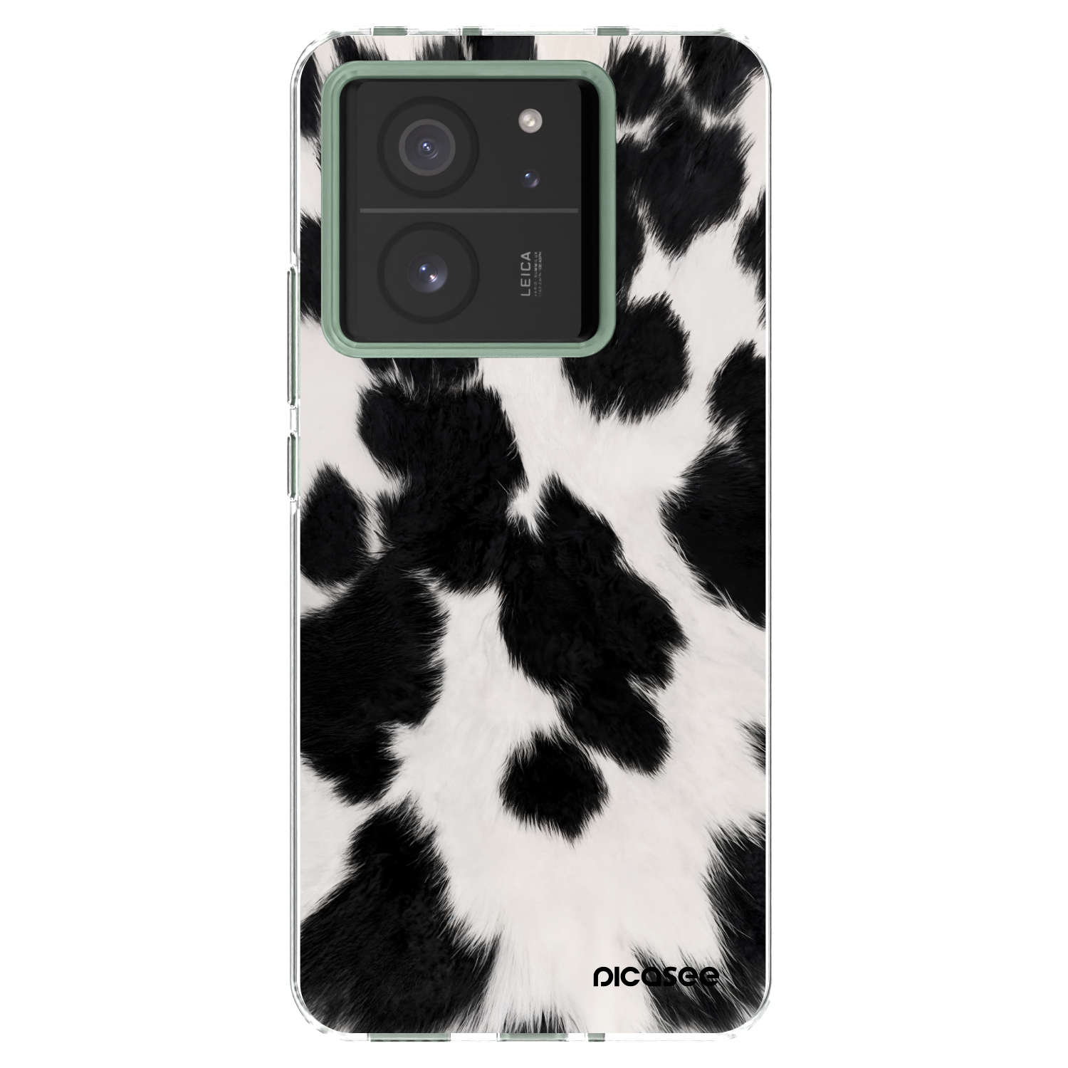 Picasee silikonski prozorni ovitek za Xiaomi 13T - Black Moo