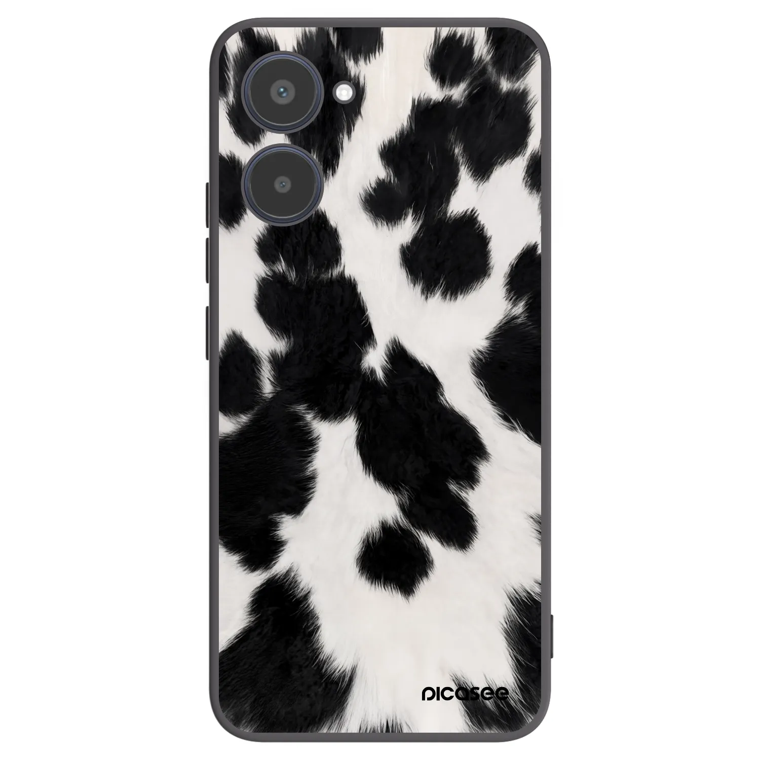 Picasee silikonski črni ovitek za Realme 10 4G - Black Moo