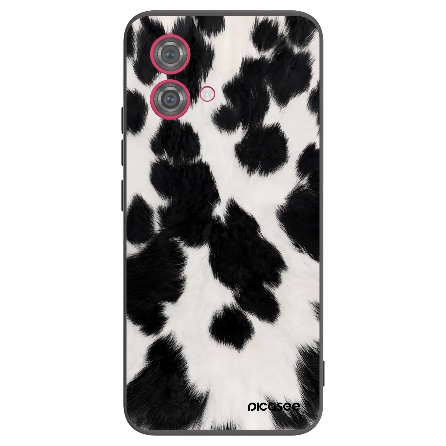 Picasee silikonski črni ovitek za Motorola Moto G84 5G - Black Moo