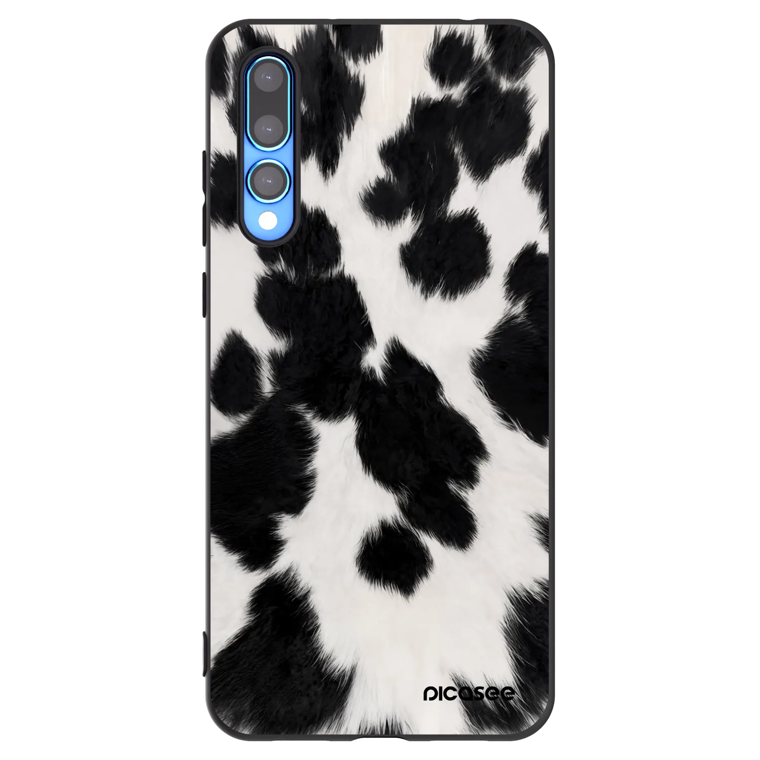 Picasee silikonski črni ovitek za Huawei P20 Pro - Black Moo