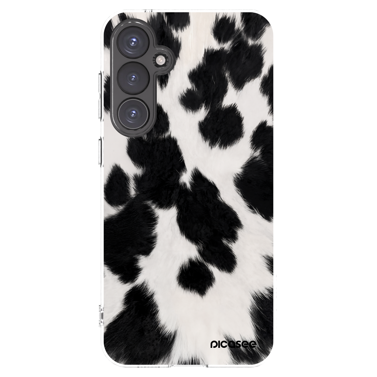 Picasee silikonski prozorni ovitek za Samsung Galaxy S23 FE S711B - Black Moo