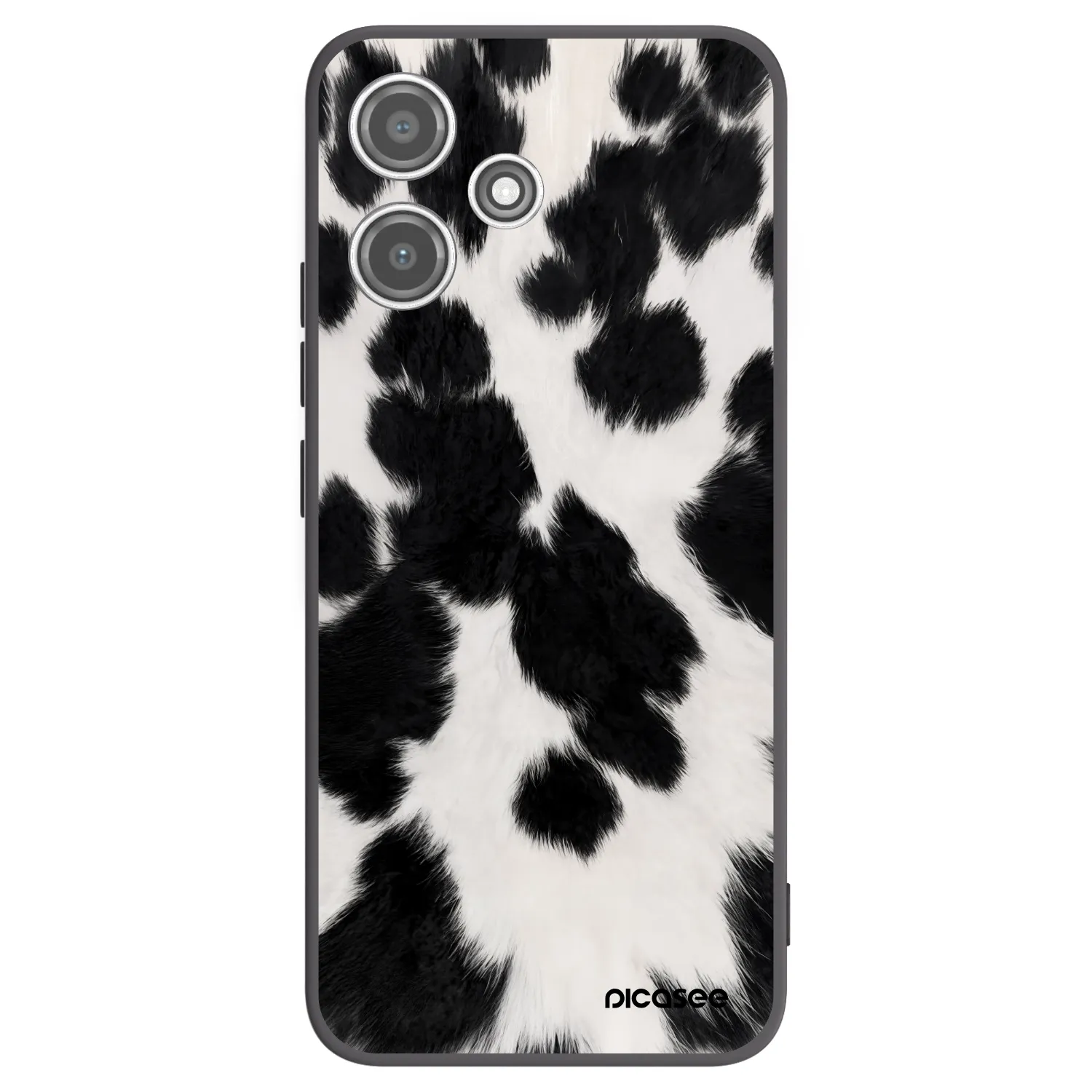 Picasee silikonski črni ovitek za Xiaomi Redmi 12 5G - Black Moo