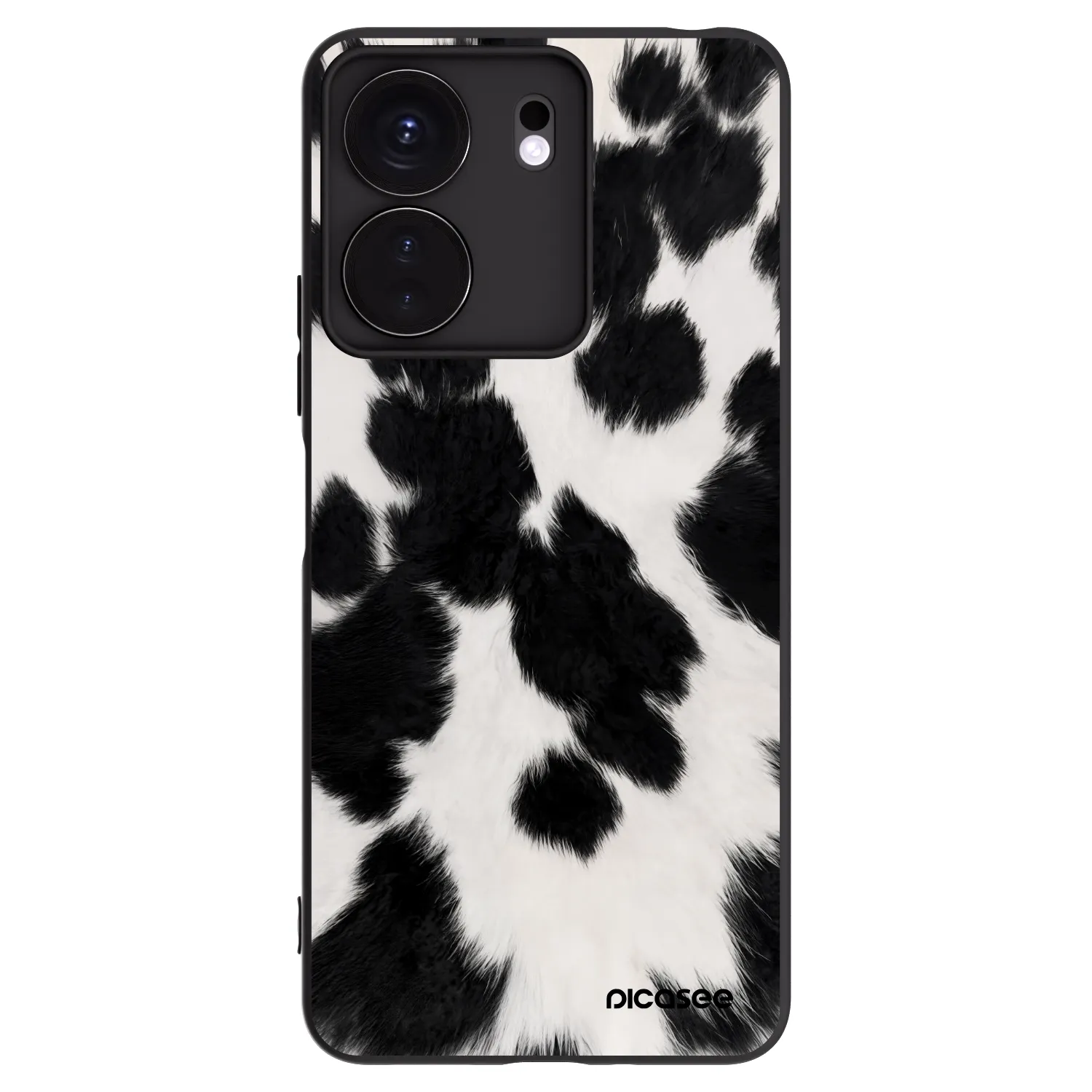 Picasee silikonski črni ovitek za Xiaomi Redmi 13C 4G - Black Moo