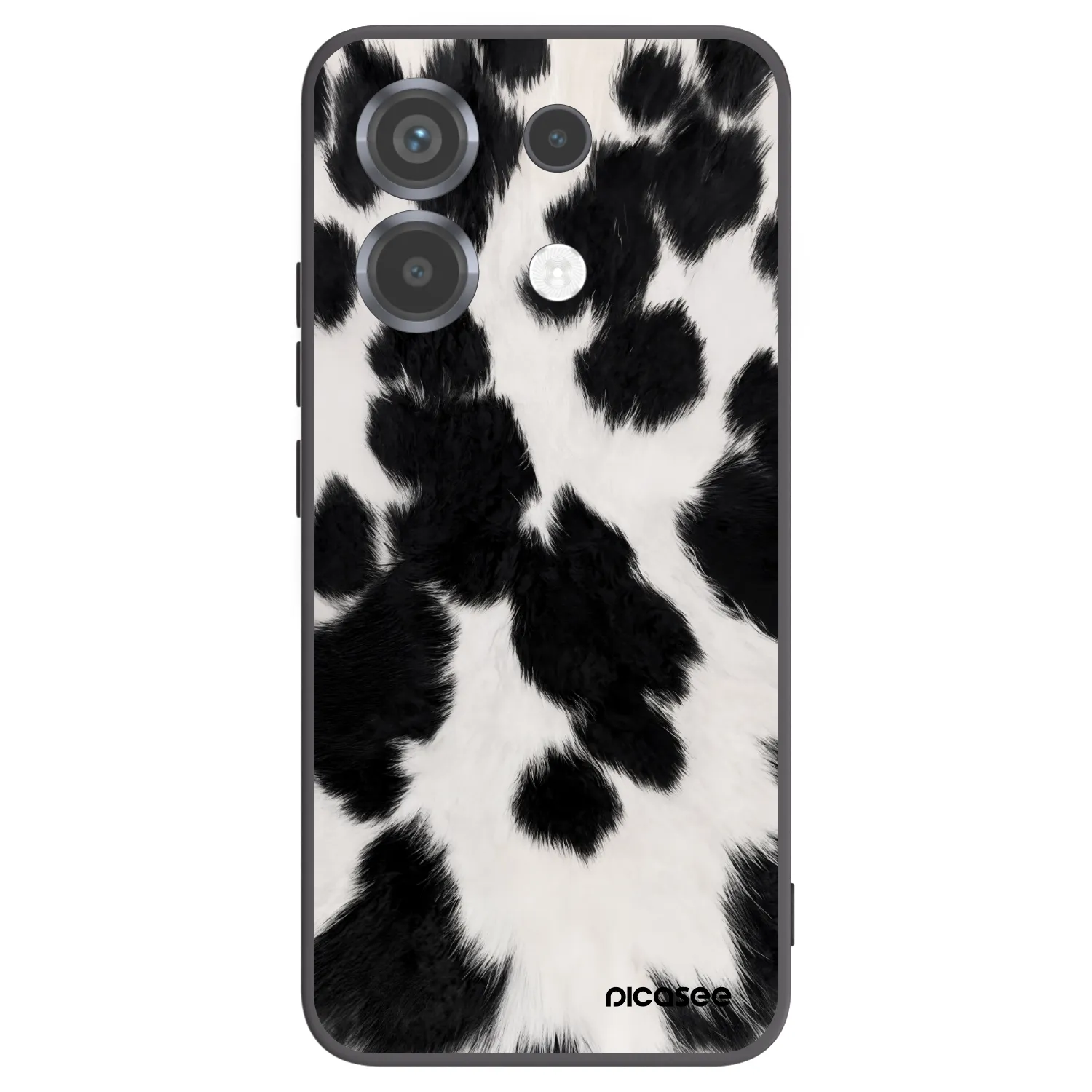 Picasee silikonski črni ovitek za Xiaomi Poco X6 - Black Moo