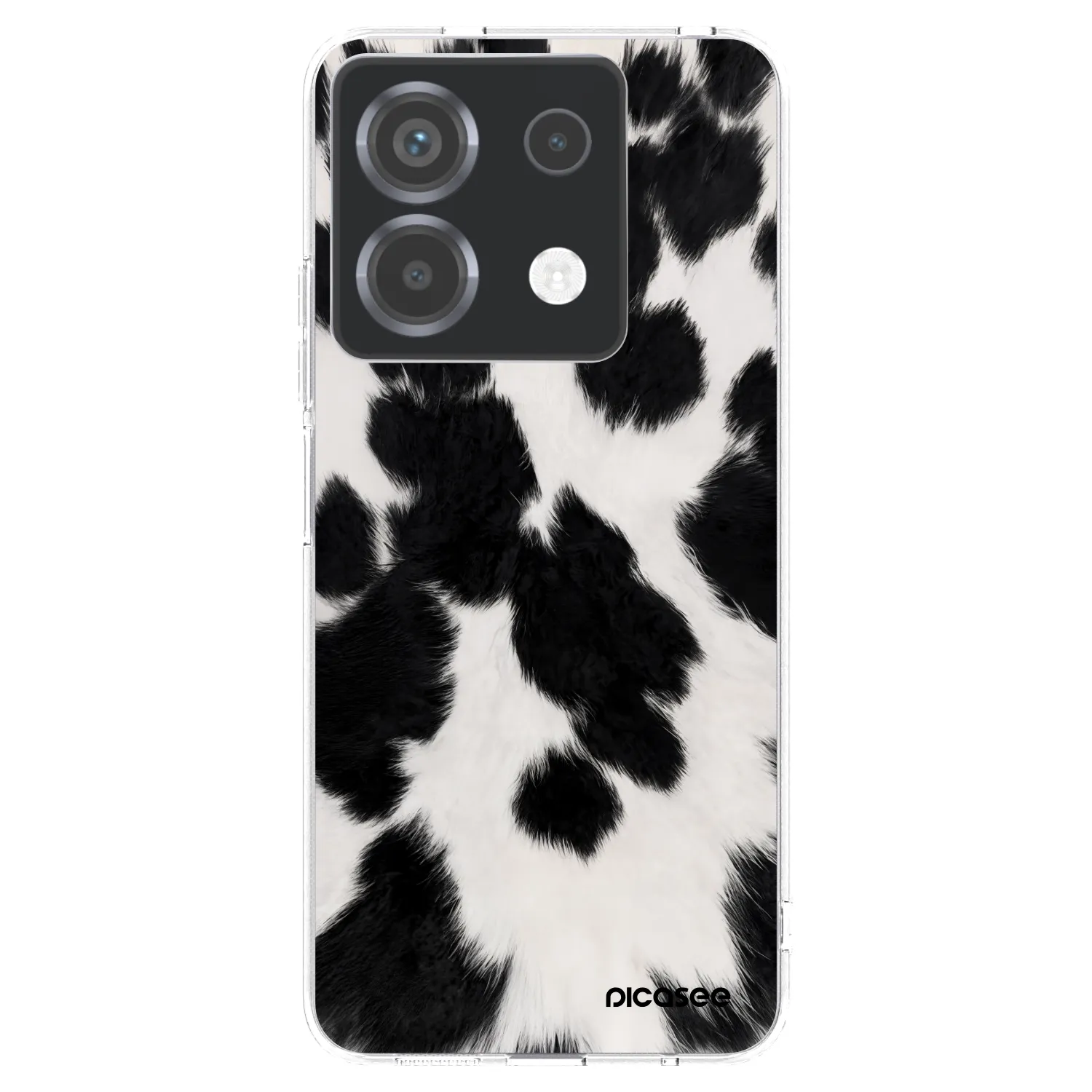 Picasee silikonski prozorni ovitek za Xiaomi Poco X6 - Black Moo