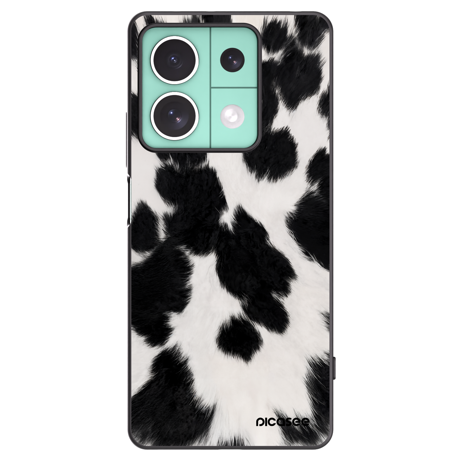 Picasee silikonski črni ovitek za Xiaomi Redmi Note 13 5G - Black Moo