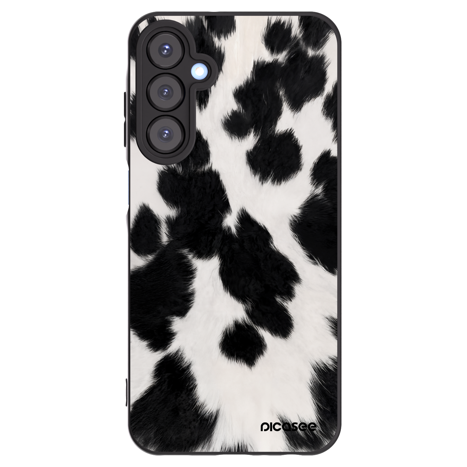 Picasee silikonski črni ovitek za Samsung Galaxy A25 A256B 5G - Black Moo