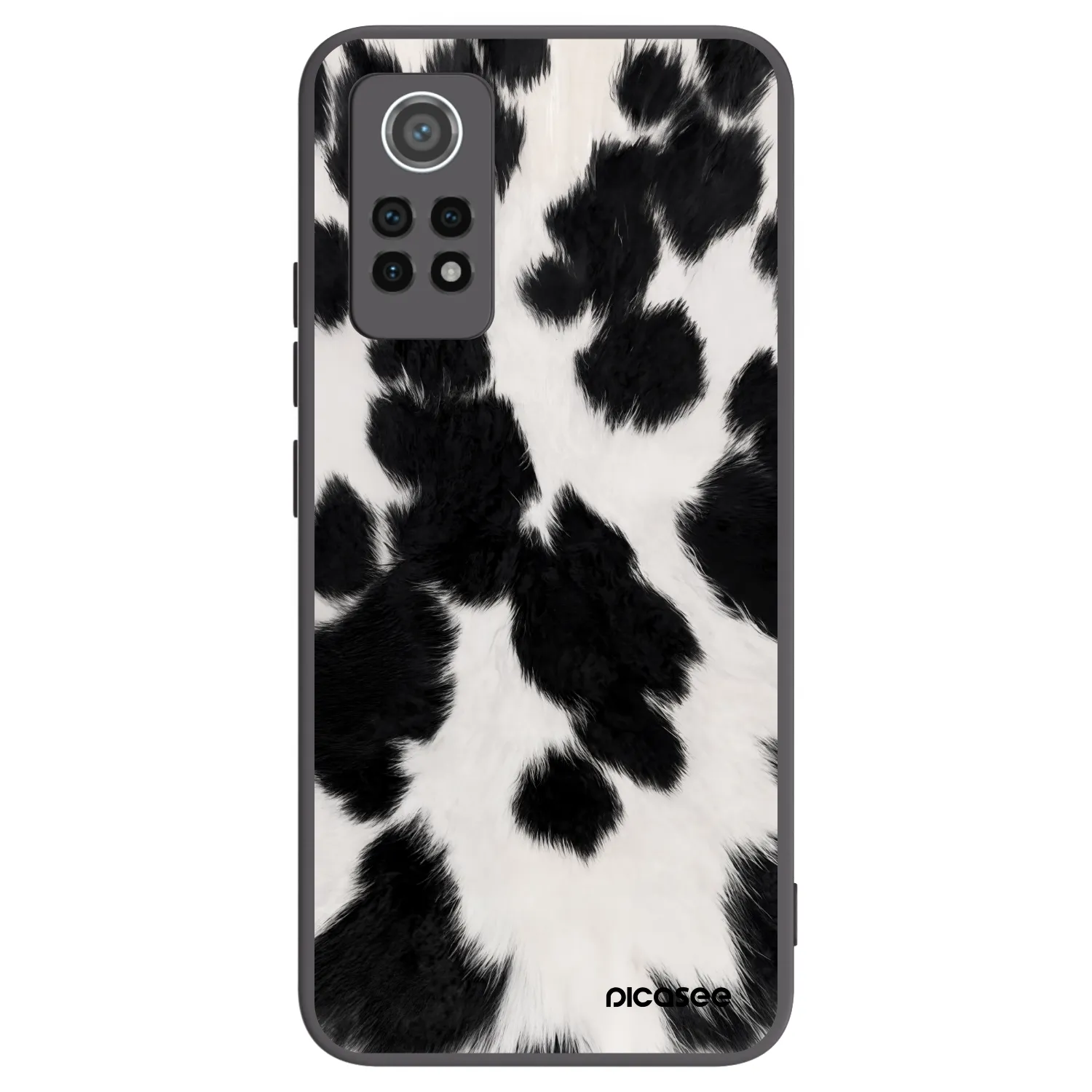 Picasee silikonski črni ovitek za Xiaomi Redmi Note 12 Pro 4G - Black Moo