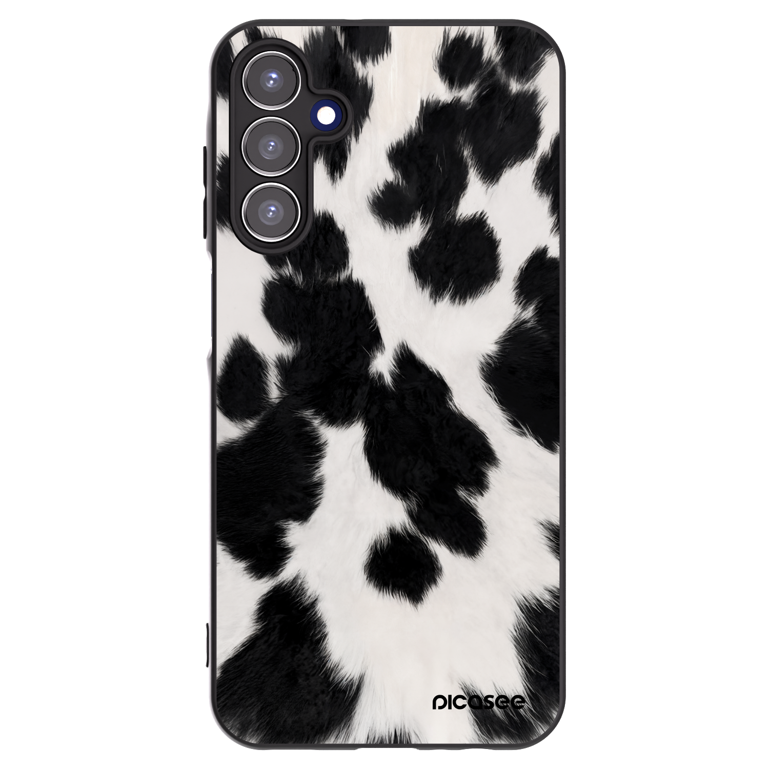 Picasee silikonski črni ovitek za Samsung Galaxy A15 A155F 4G - Black Moo