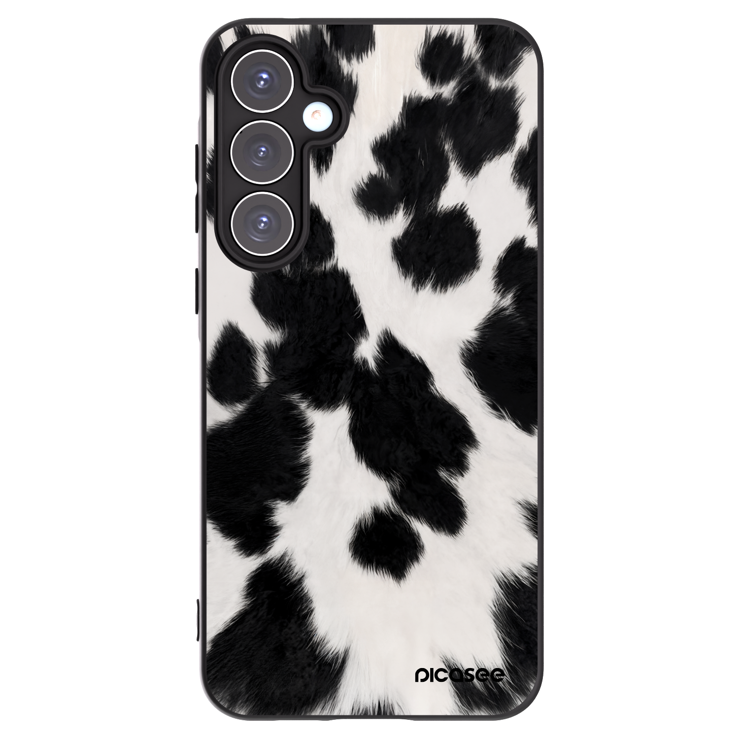 Picasee silikonski črni ovitek za Samsung Galaxy A55 5G A556B - Black Moo