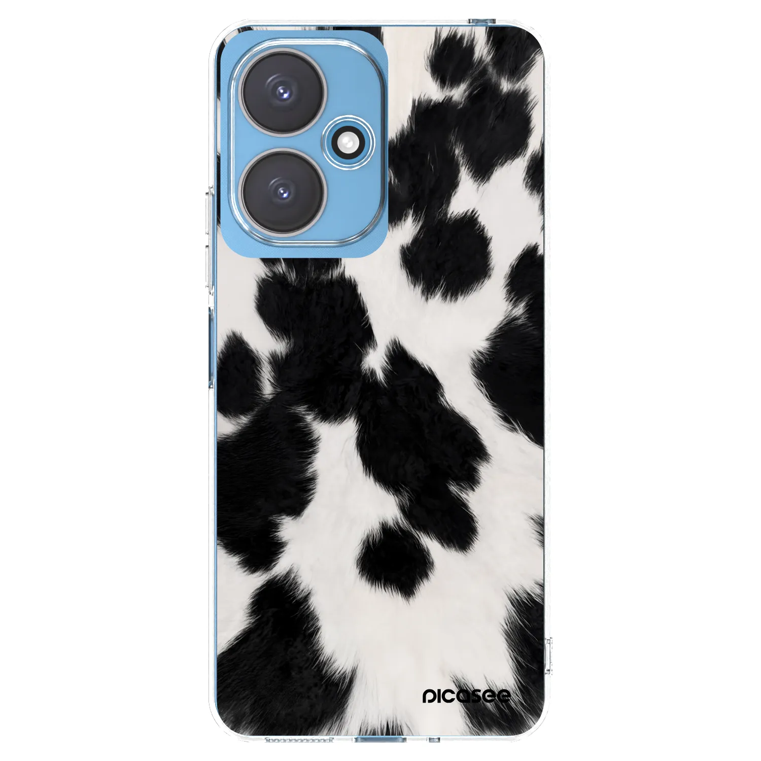 Picasee silikonski prozorni ovitek za Xiaomi Redmi 13C 5G - Black Moo