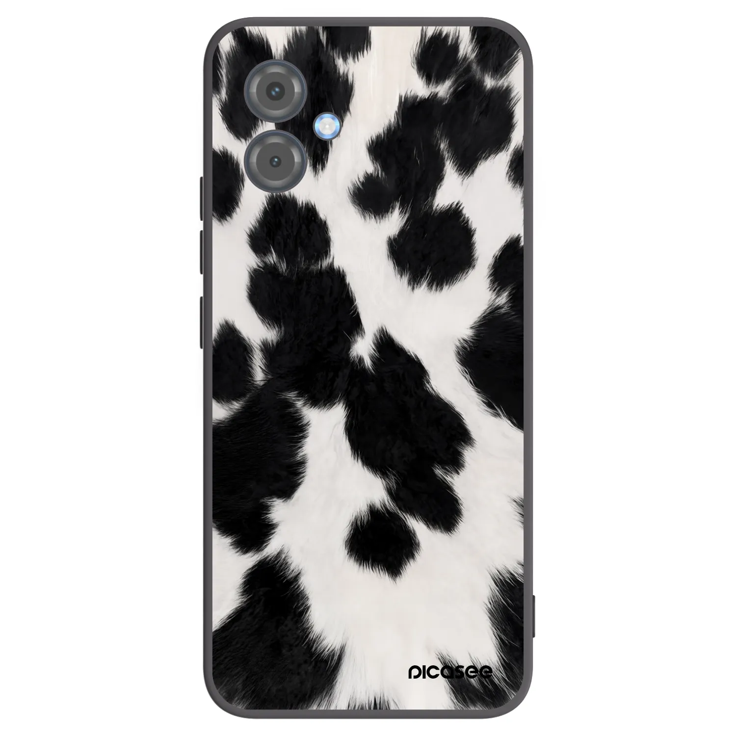 Picasee silikonski črni ovitek za Motorola Moto G14 - Black Moo